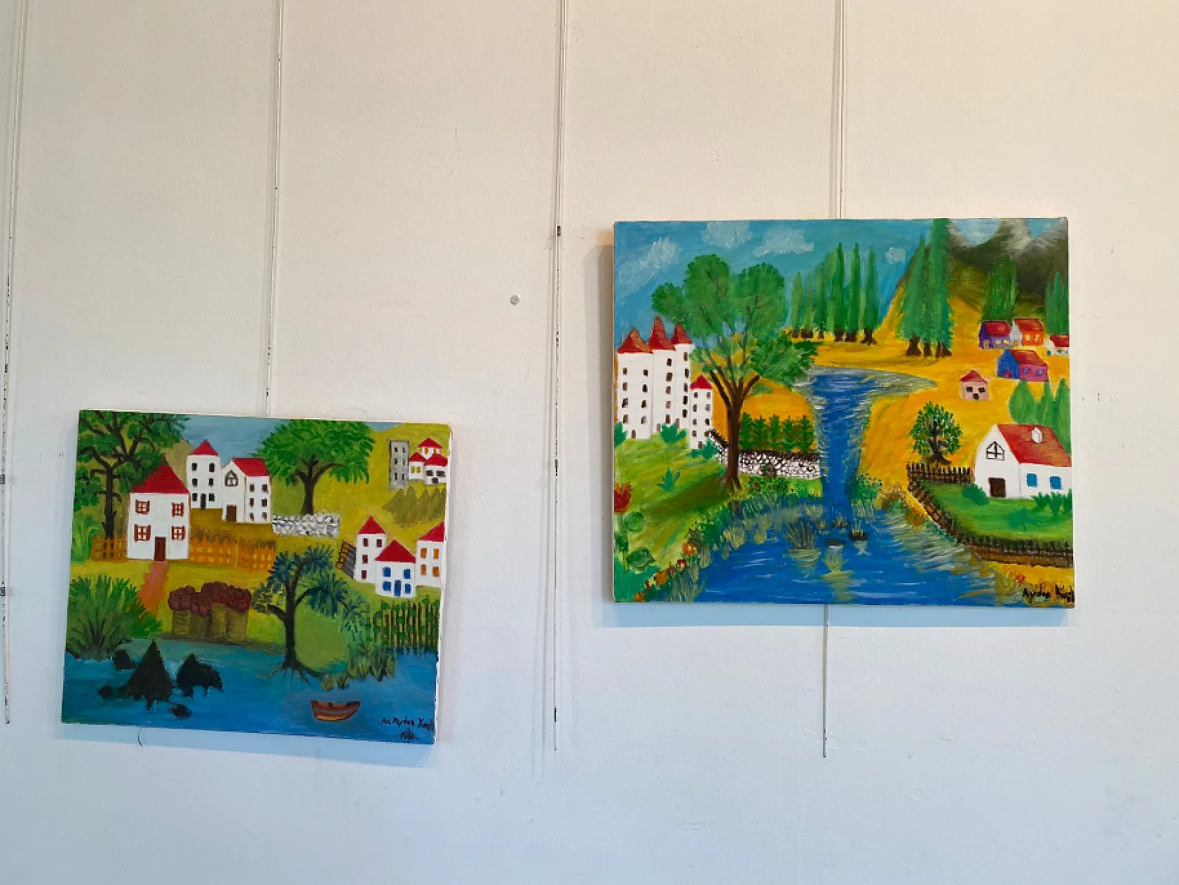 Fethiye'de Yağlı Boya Resim Sergisi Açıldı