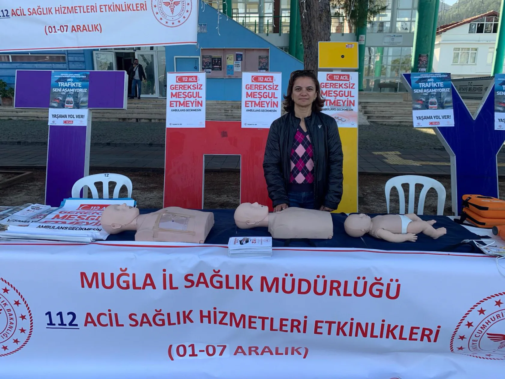 Fethiye'de Vatandaşlar Sağlık Konusunda Bilgilendirildi