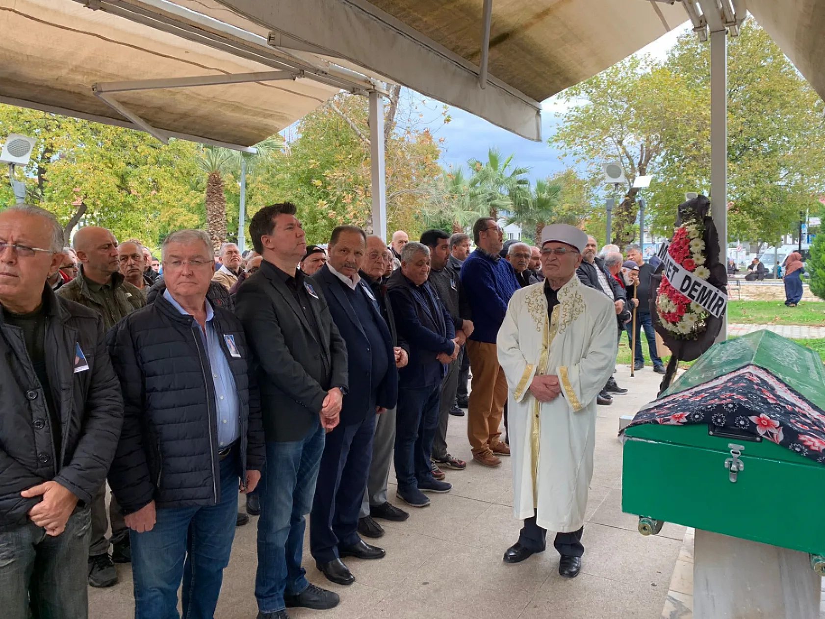 Fethiye'nin ilk eczacılarından Gönül Erkin son yolculuğuna uğurlandı