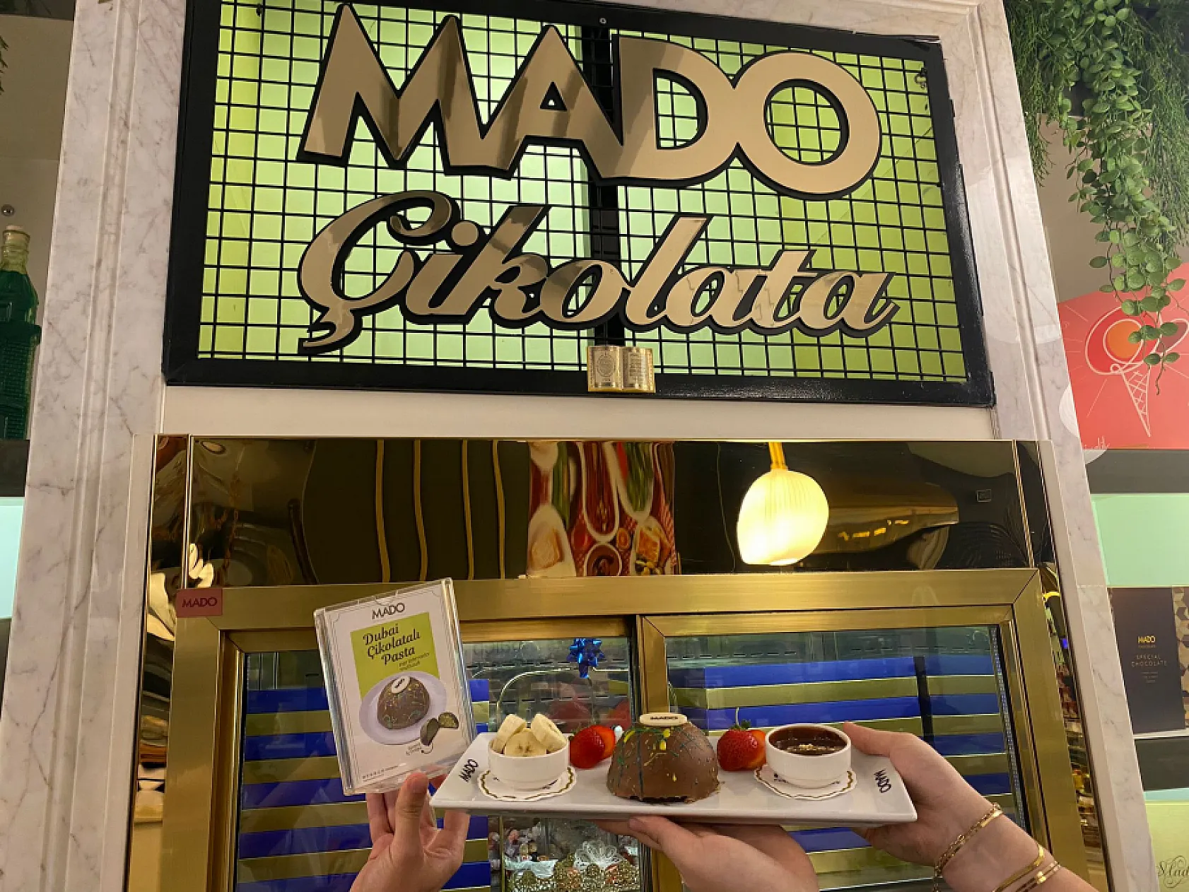 Fethiye Erasta MADO'da Dubai Çikolatası ilgi görüyor