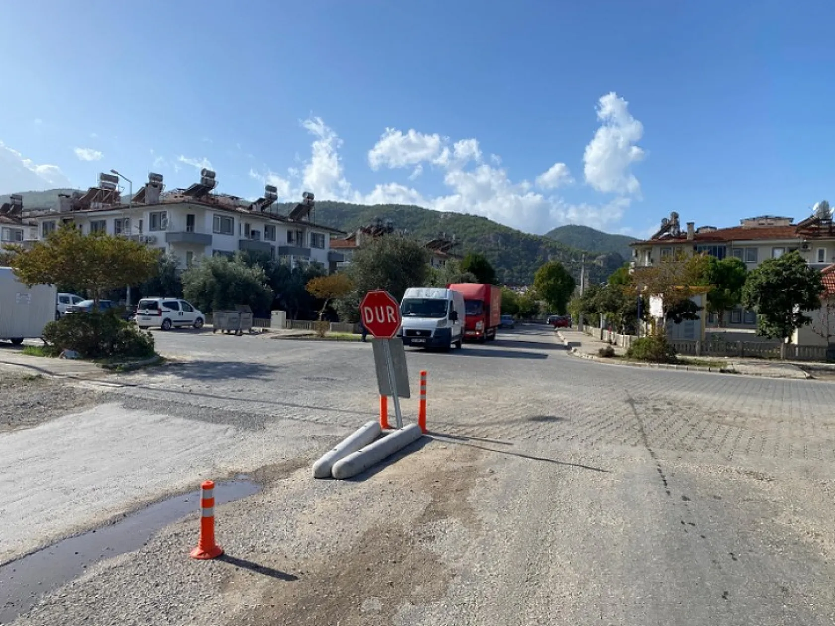 Fethiye'de Ölümlü Kazanın Ardından DUR Tabelası Konumlandırıldı