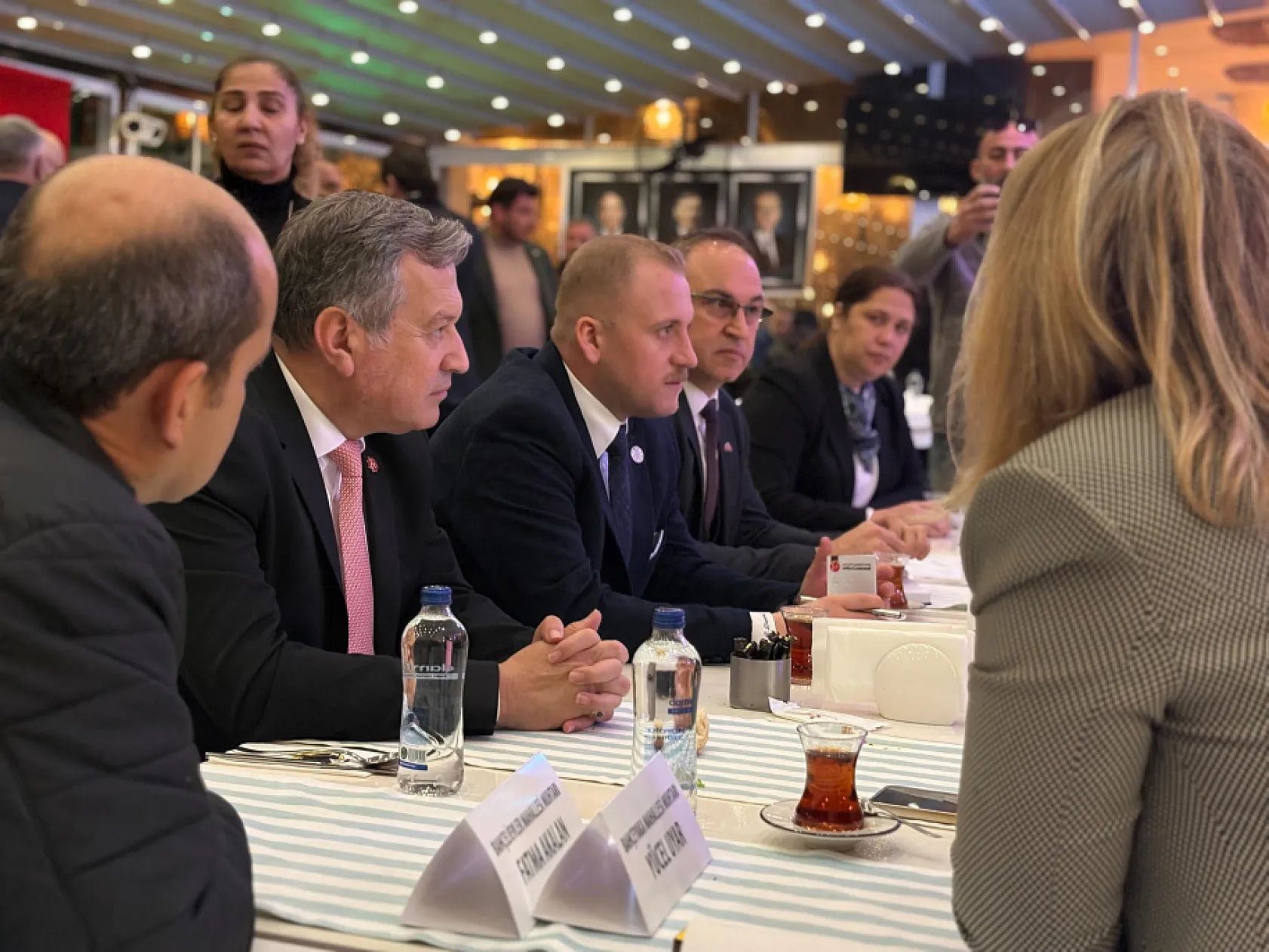 Burak Demirel'in Bodrum muhtarlar buluşmasına yoğun ilgi