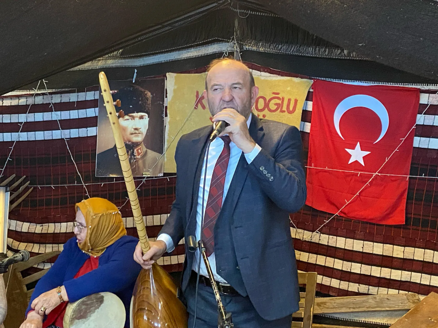 Fethiye'de Yörük Dernekleri Kadınlar Günü'nü keşkekli müzikli eğlenceyle kutladı