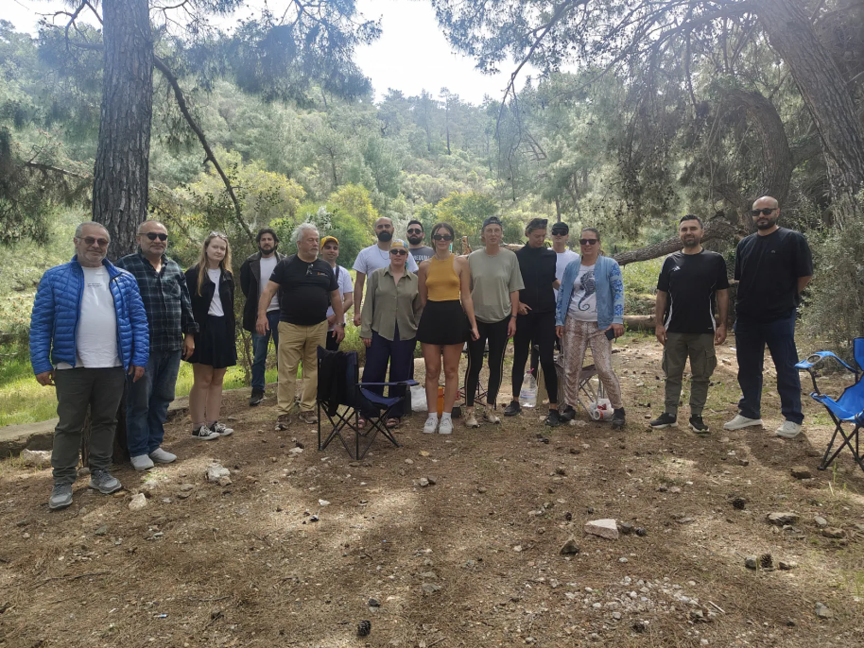 Fethiye'ye Farklı Ülkelerden Gelen Gönüllüler Yarımada'yı Temizledi