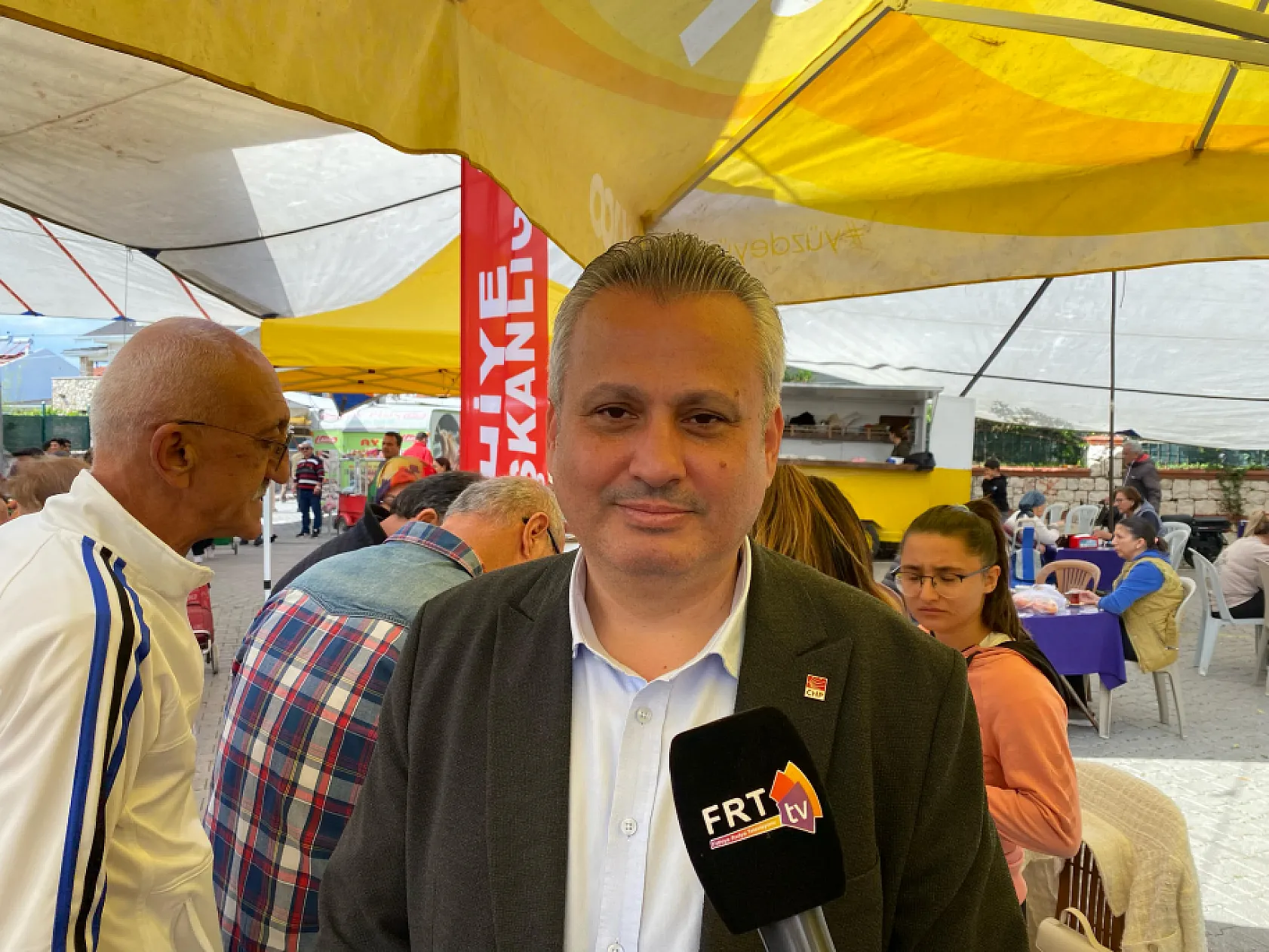 CHP Fethiye'de İmamoğlu için imza kampanyası devam ediyor