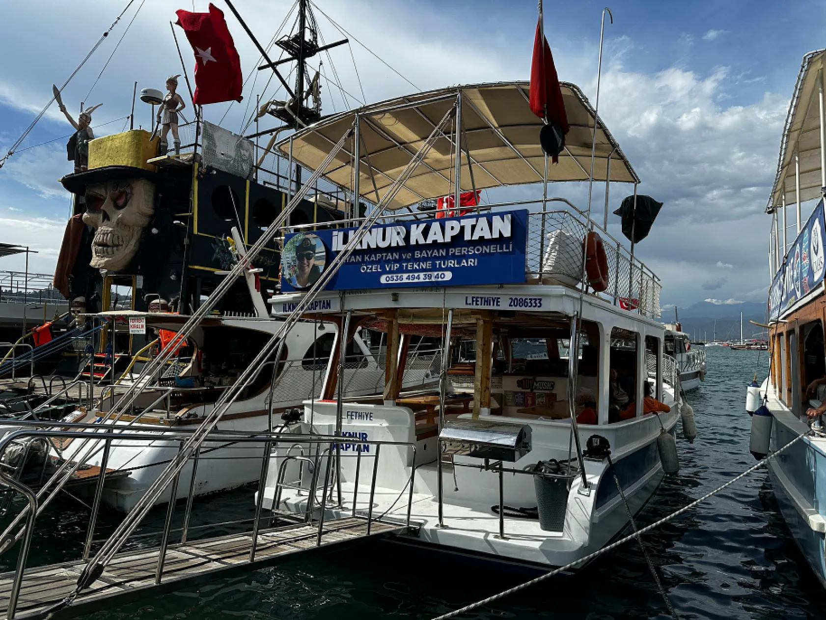 Fethiye'nin Tek Kadın Kaptanı İlknur Kaptan: 'Bu Meslekte Tek Olmak Gurur Verici'