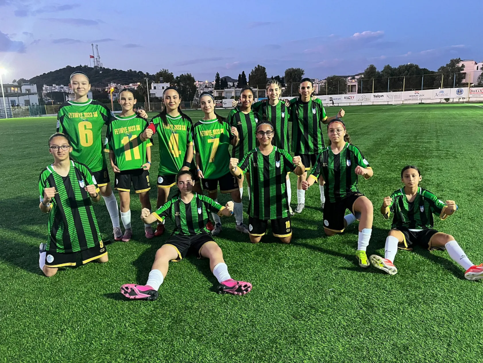 Fethiye 1923 Spor Kulübü Kızları Bodrum'da fırtına gibi esti!