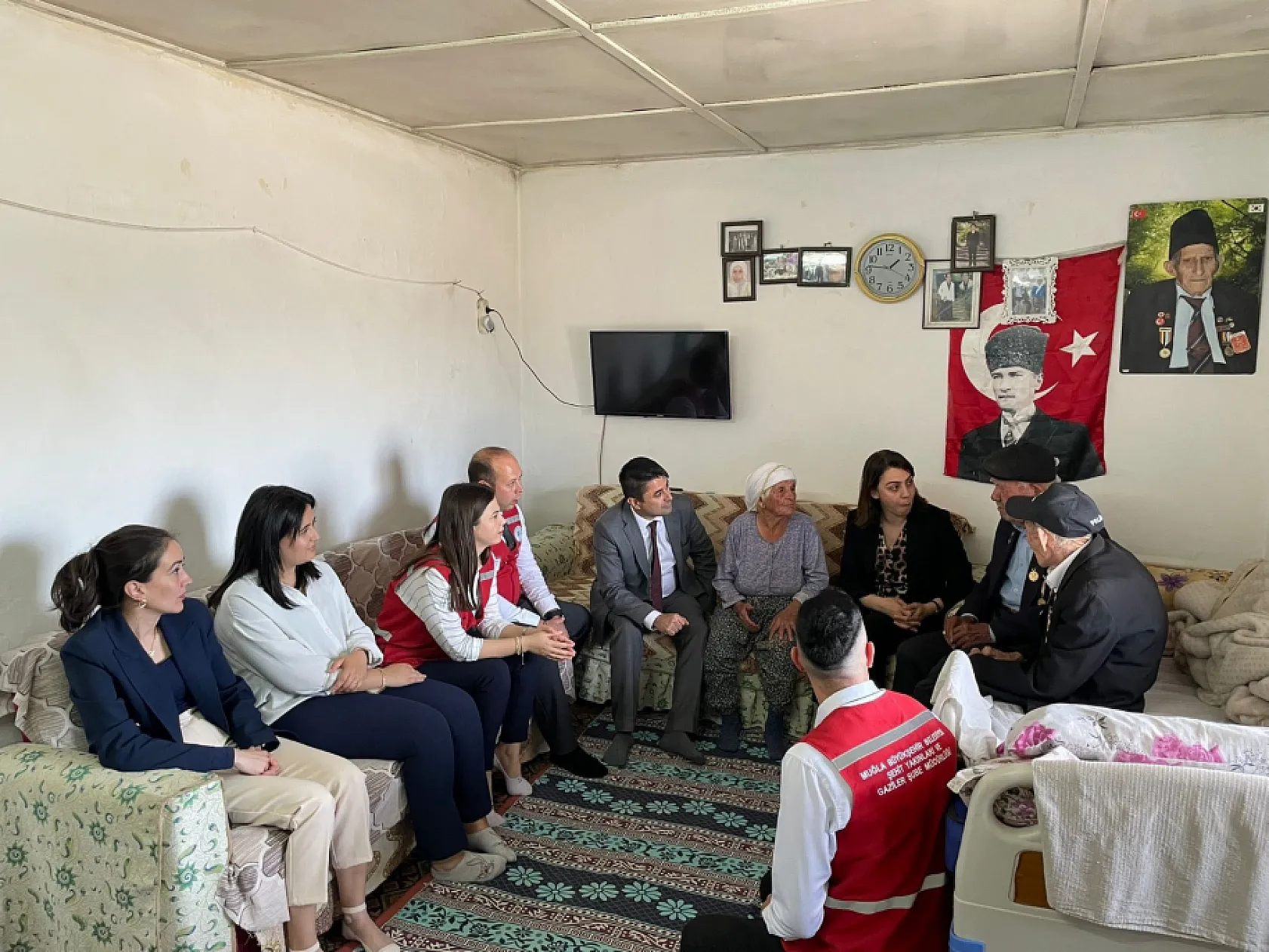 Başkan Aras'tan 95 Yaşındaki Kore Gazisine Doğum Günü Sürprizi