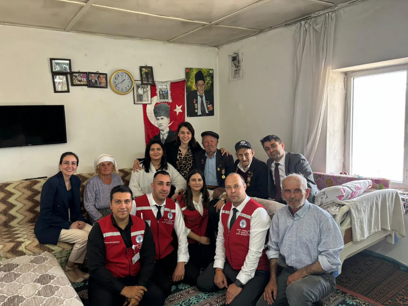 Başkan Aras'tan 95 Yaşındaki Kore Gazisine Doğum Günü Sürprizi