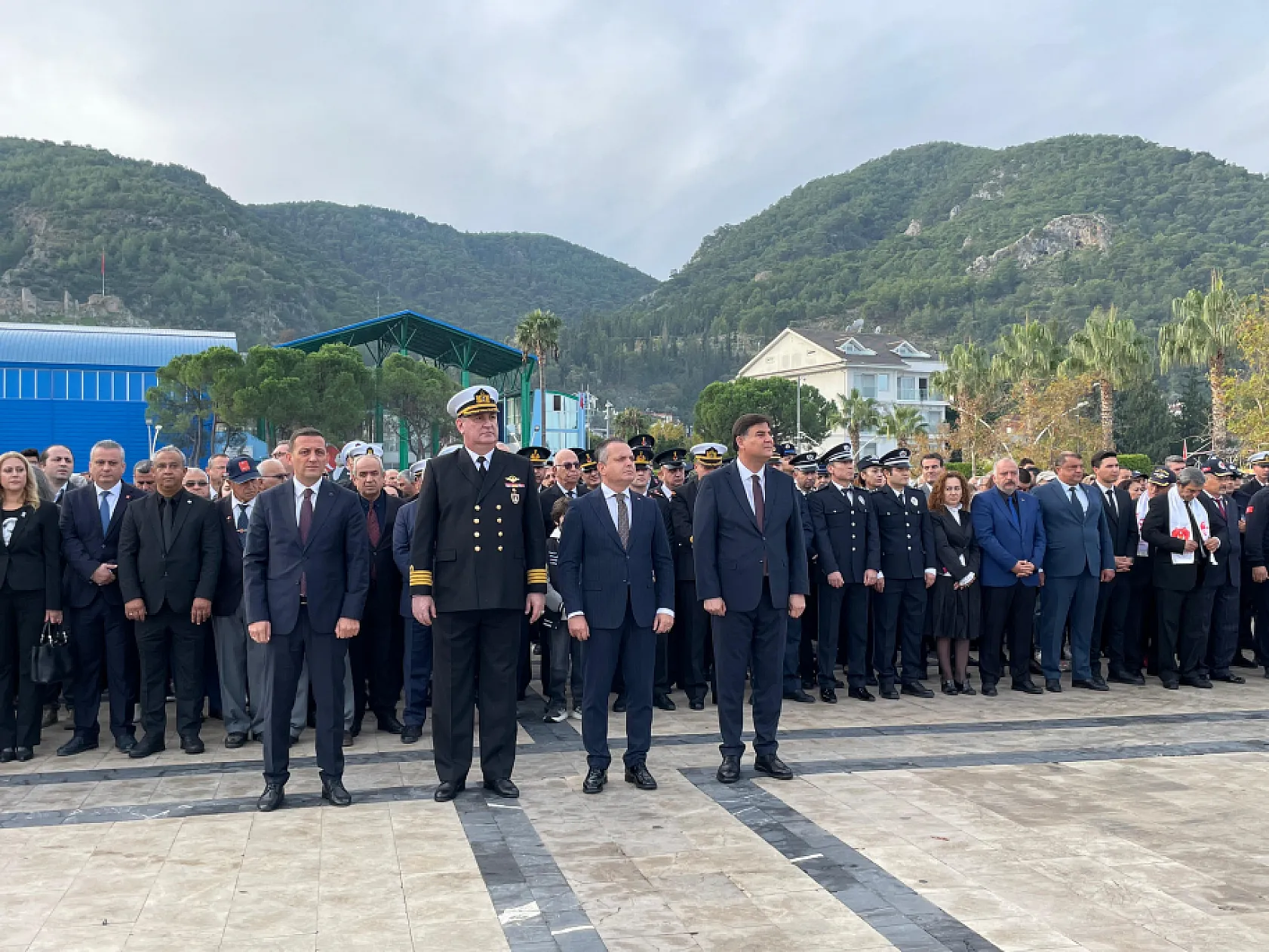Ulu Önder Mustafa Kemal Atatürk Fethiye'de saygı ve özlemle anıldı