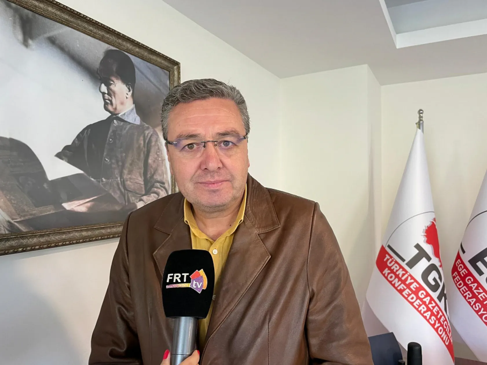 Basın İlan Kurumu Üyesi Köktener'den, Muğla Büyükşehir Gazeteciler Cemiyeti'ne ziyaret