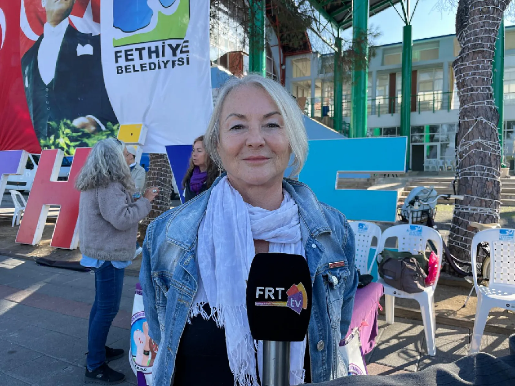 Fethiye'de kadınlar şiddete karşı birlikte
