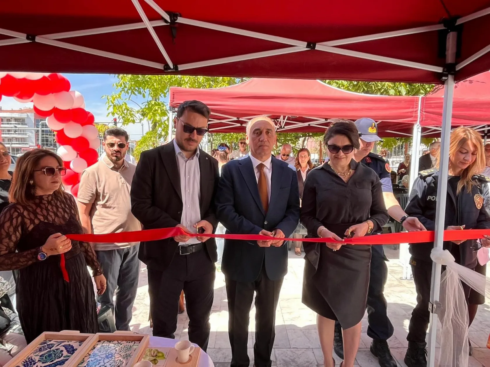 Yatağan'da kursiyerler el emeği ürünlerini sergilediler