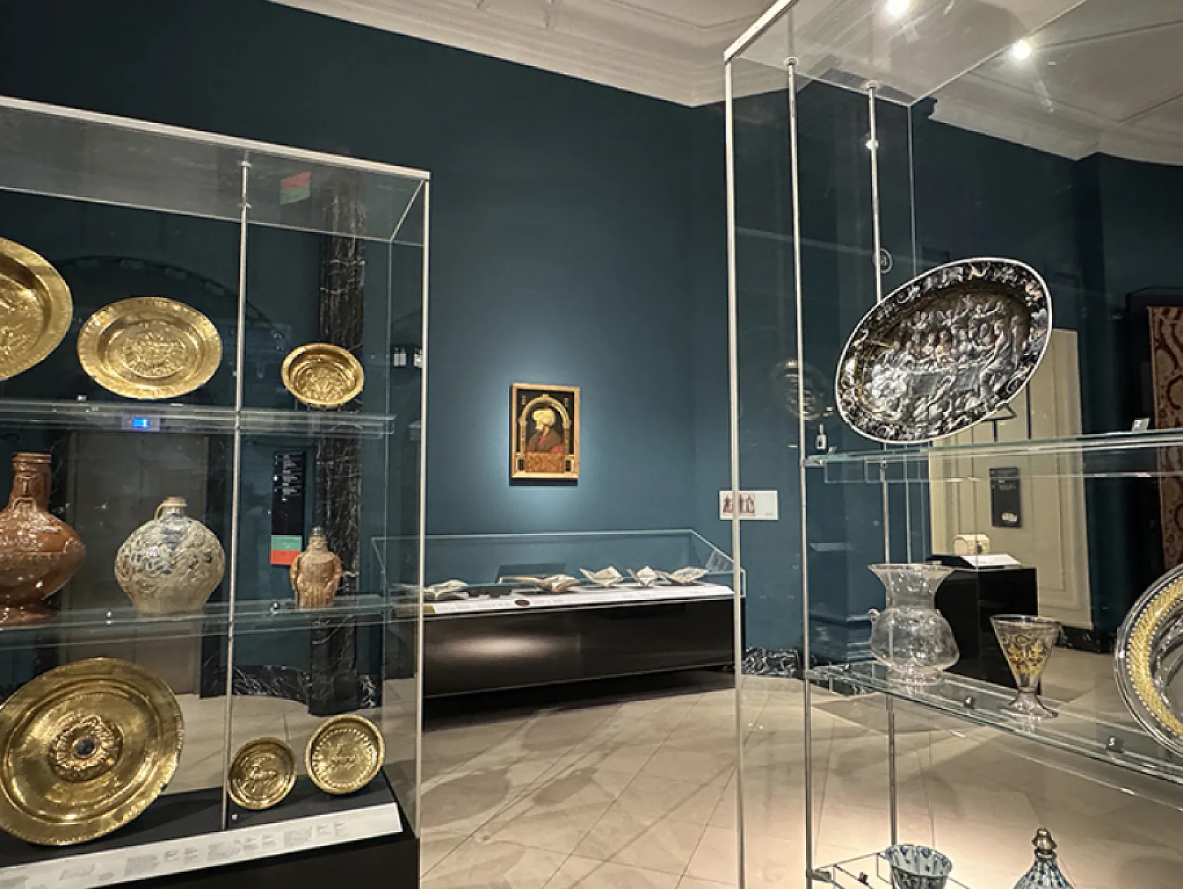 Fatih Sultan Mehmet'i tasvir eden portre ve madalyonlar Londra'da sergileniyor