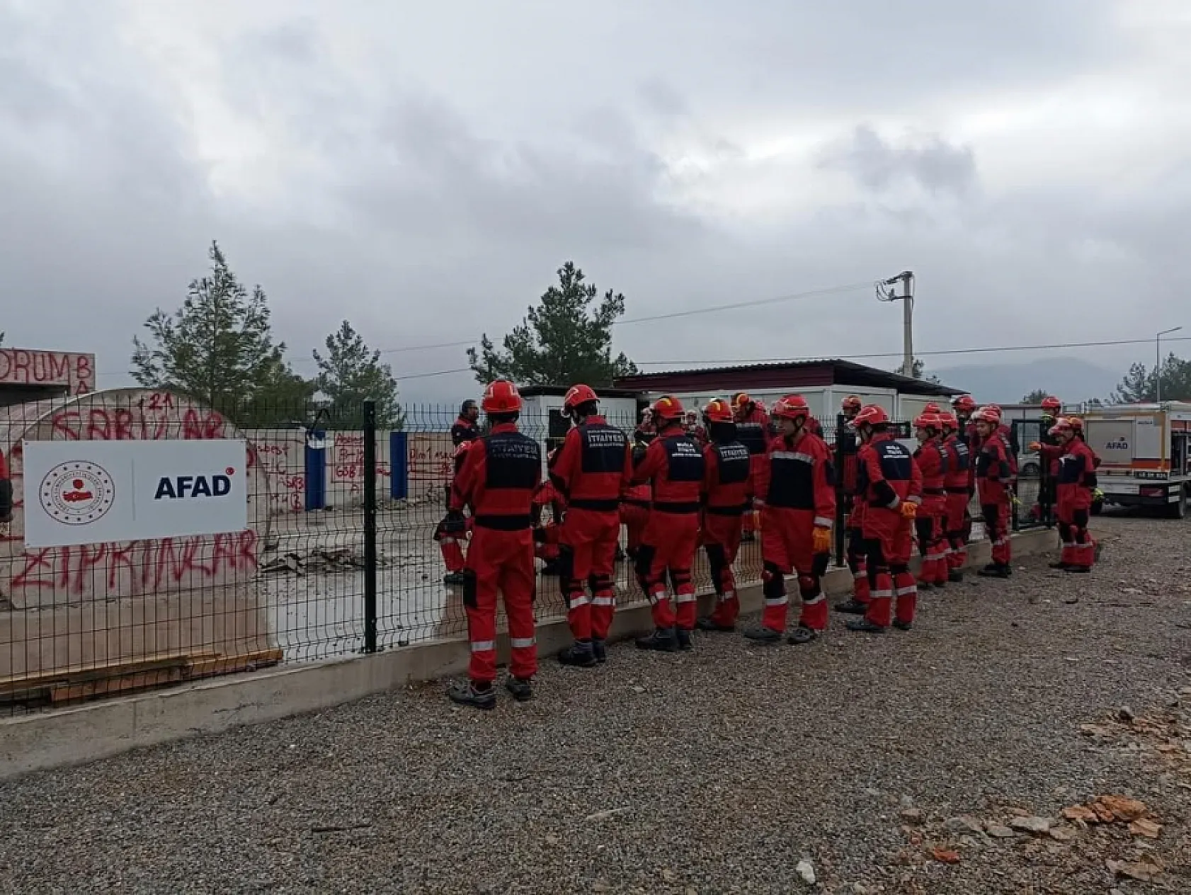 Muğla AFAD'dan itfaiye personeline deprem eğitimi