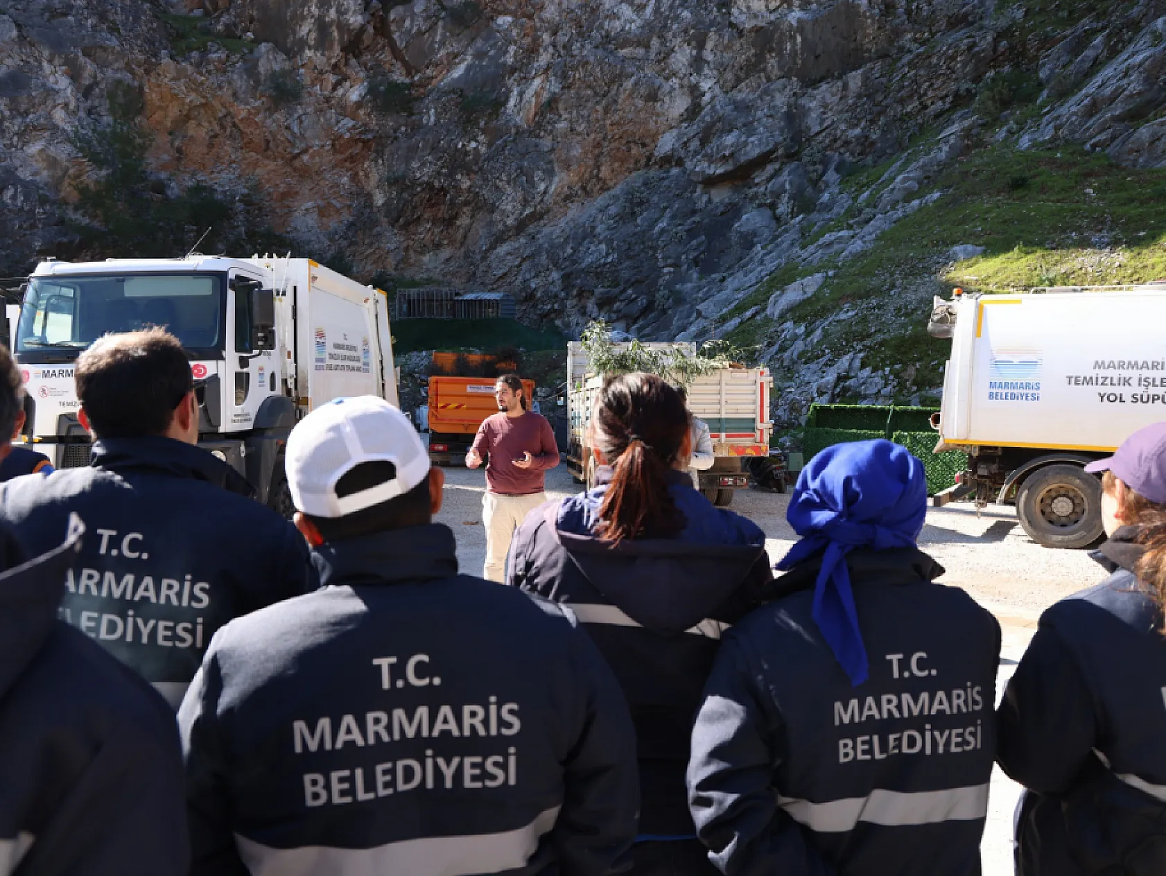 Marmaris Belediyesi personeline iş güvenliği eğitimi