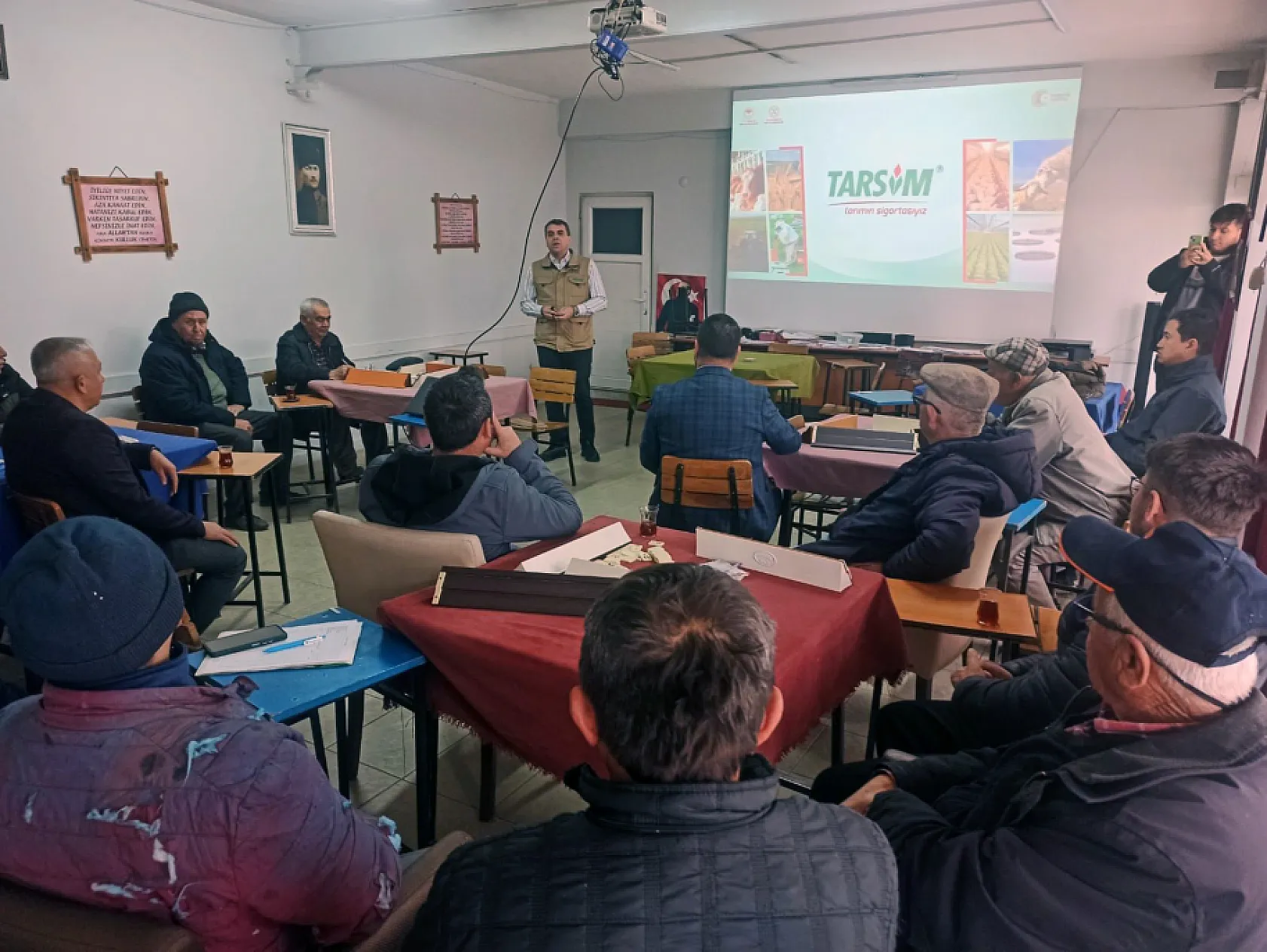 Muğla'da Çiftçilere tarım sigortası bilgilendirmesi