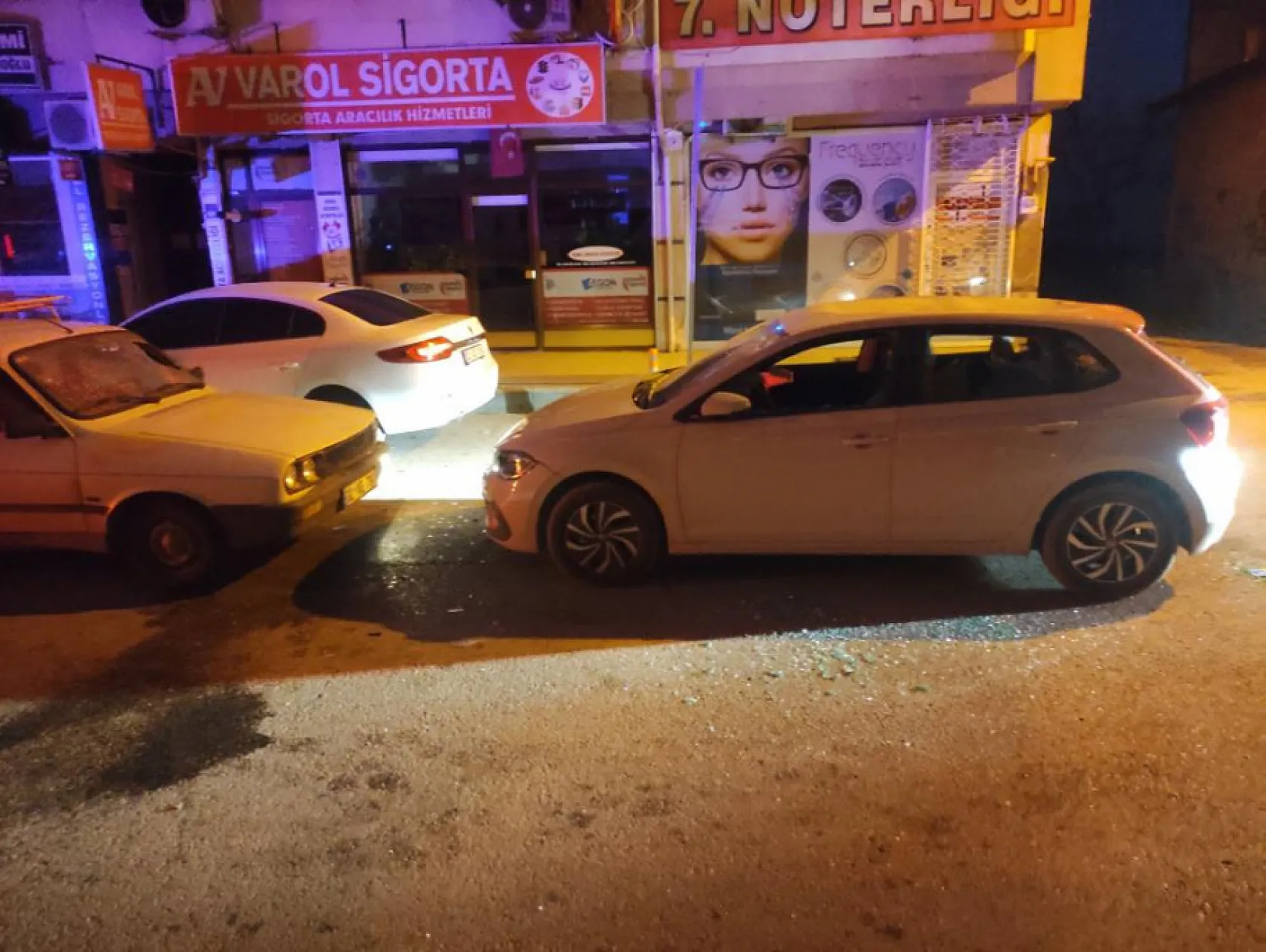 Mahalleliye gece dehşeti yaşattı
