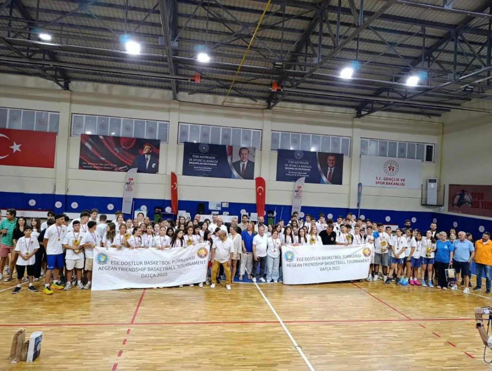 Ege Dostluk Basketbol Turnuvası sona erdi