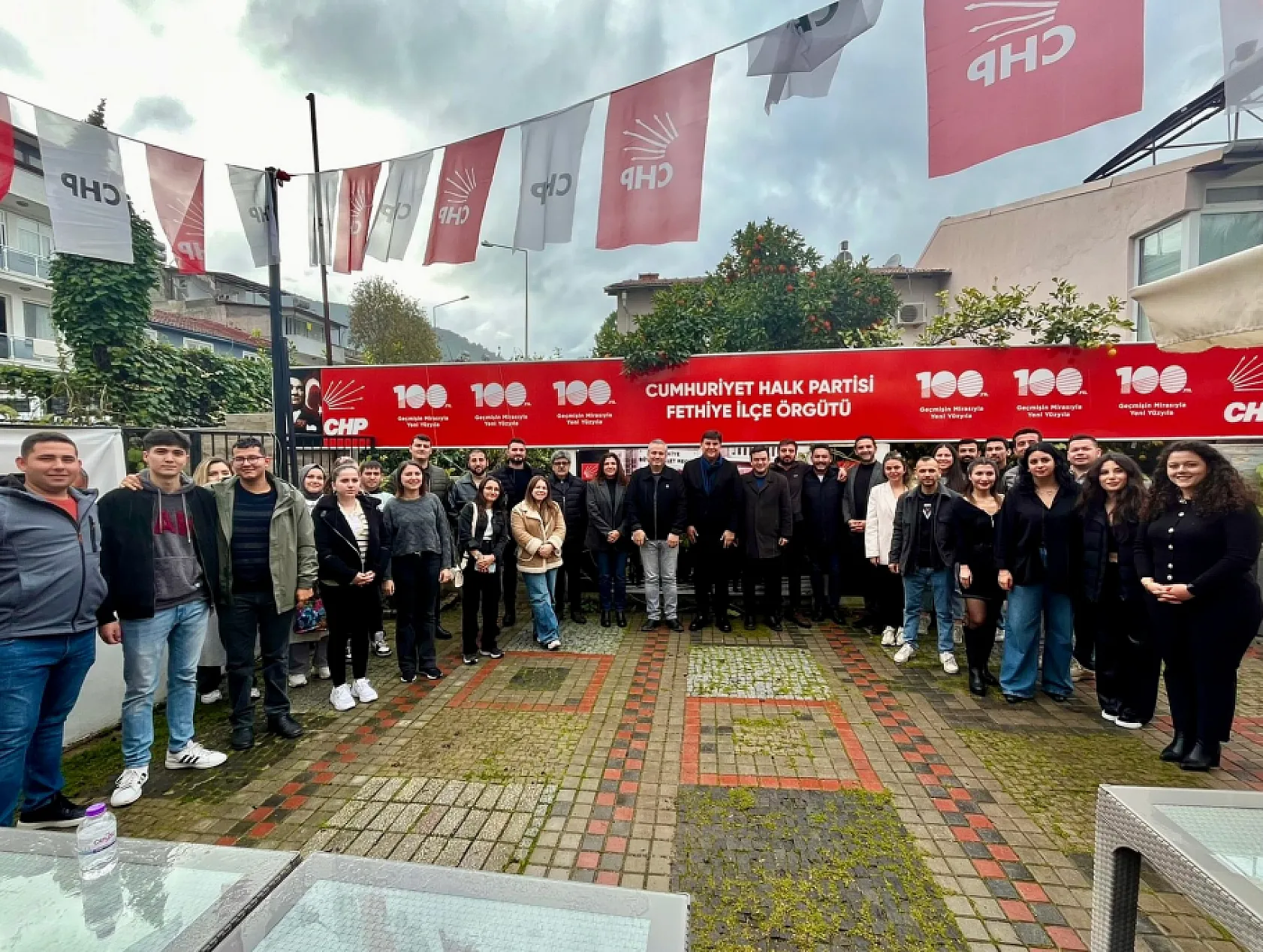 CHP Fethiye Gençlik Kolları'ndan Kahvaltı Programı