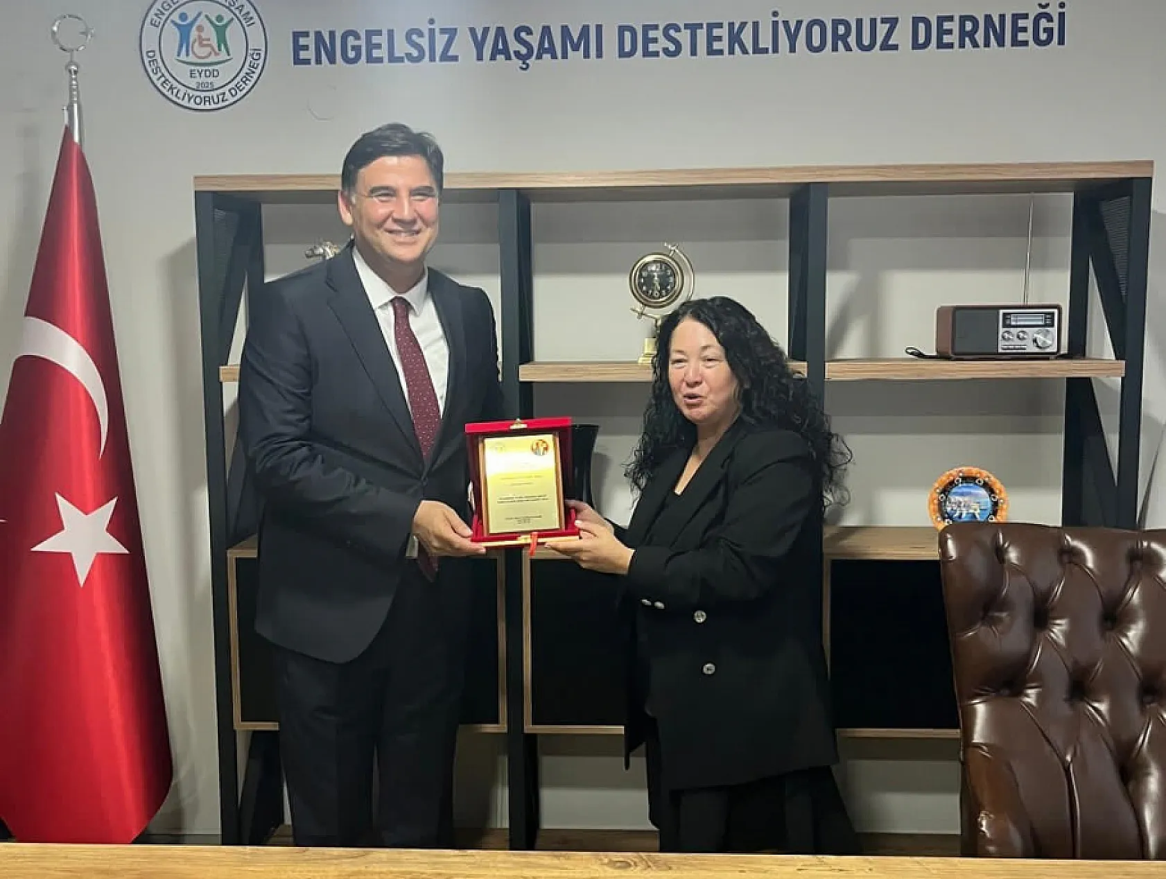 Başkan Alim Karaca, Engelsiz Yaşam Derneği'nin genel merkez açılışına katıldı