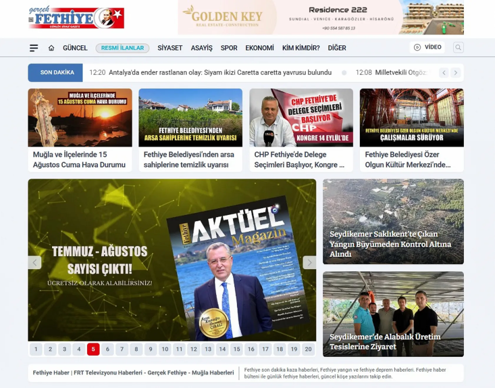 gerçekfethiye.com, Facebook'ta 25,5 Milyon görüntülenme ile zirvede