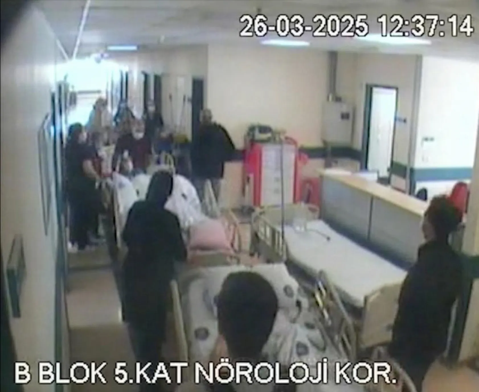 Görevli hemşire hastanenin acil servisindeki yangında verilen mücadeleyi anlattı