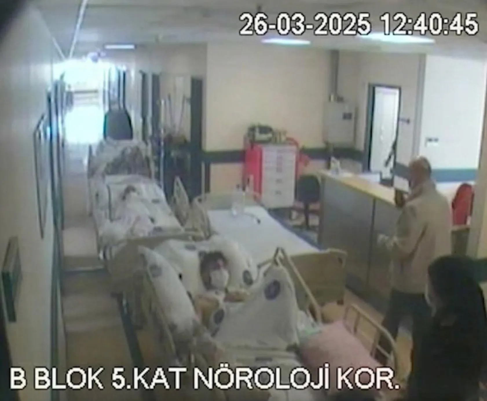 Görevli hemşire hastanenin acil servisindeki yangında verilen mücadeleyi anlattı