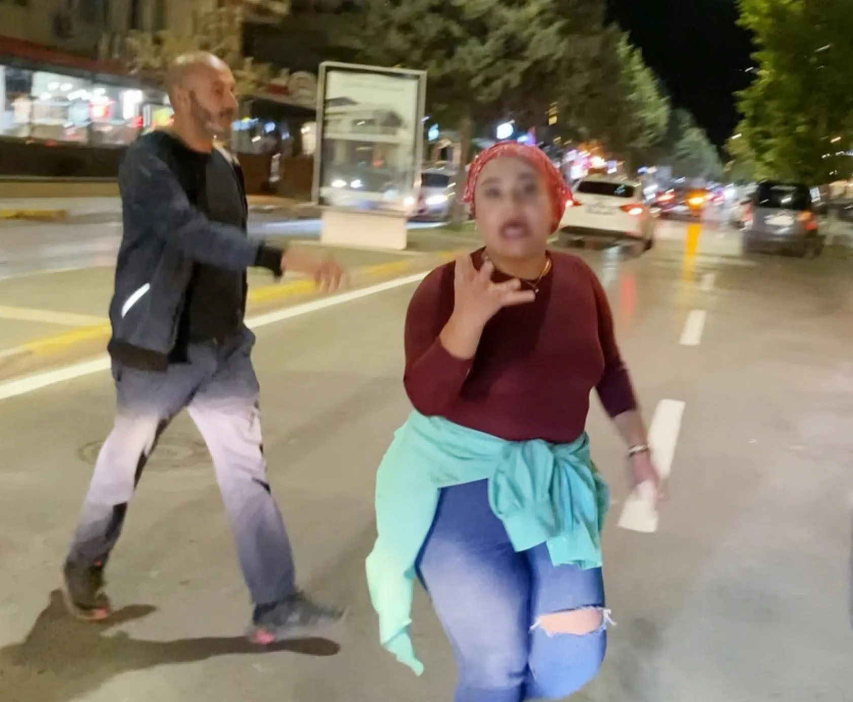 Alkollü kadın sürücü, kendini uyaran sürücüyü 'Maganda' diye polise şikayet etti