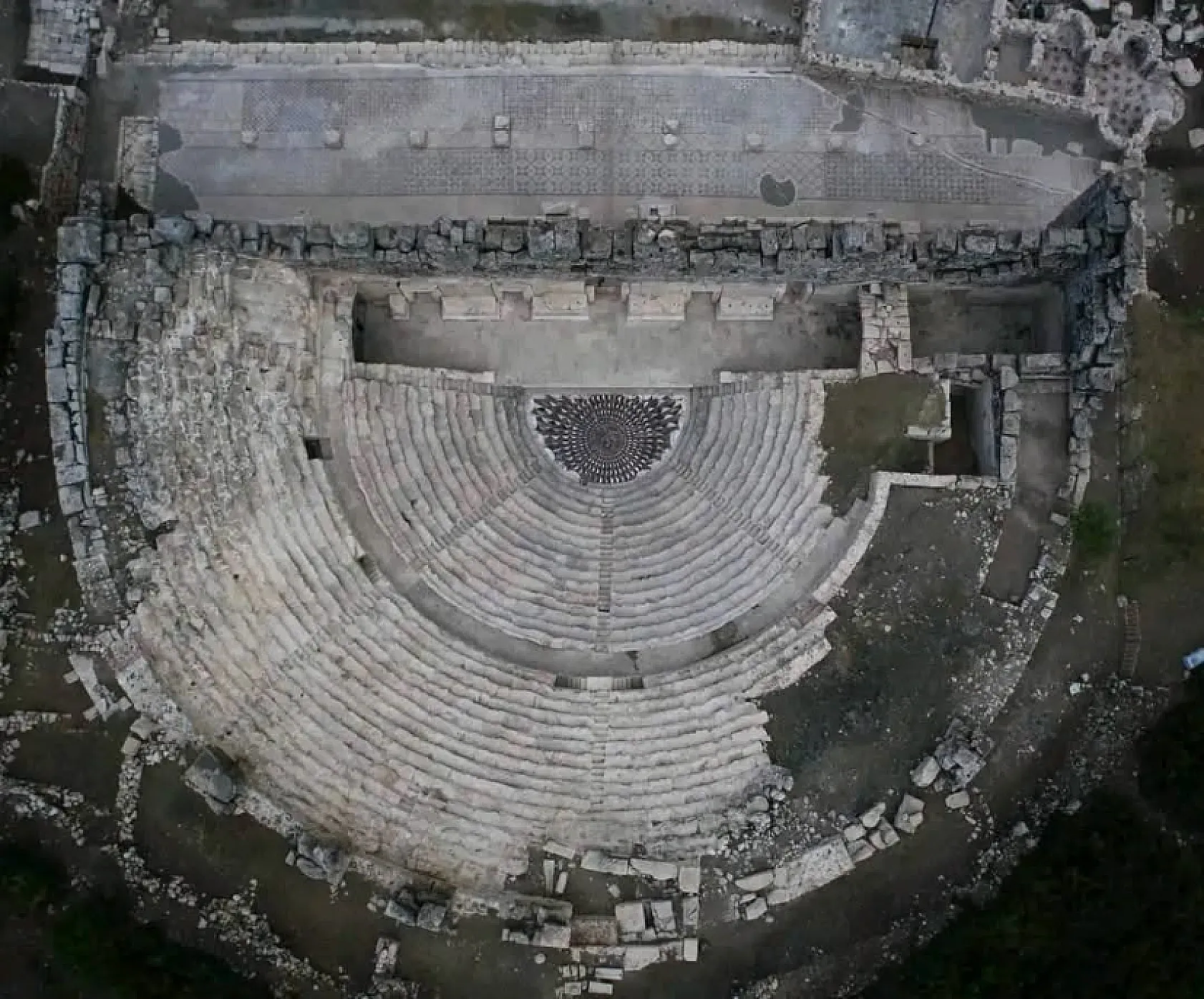 Kibyra Antik Kenti'ndeki Medusa mozaiği, nisan ayı ile yeniden ziyarete açıldı