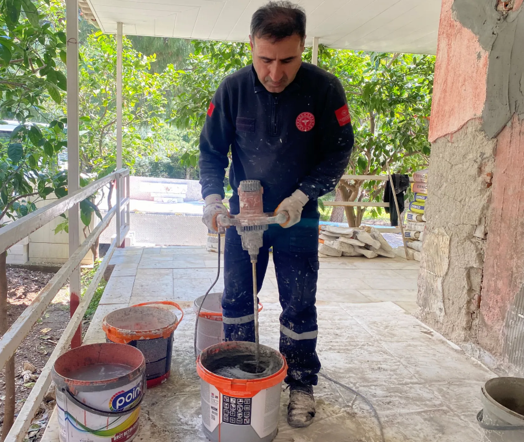 Milli atlet olacaktı, inşaat ustası oldu