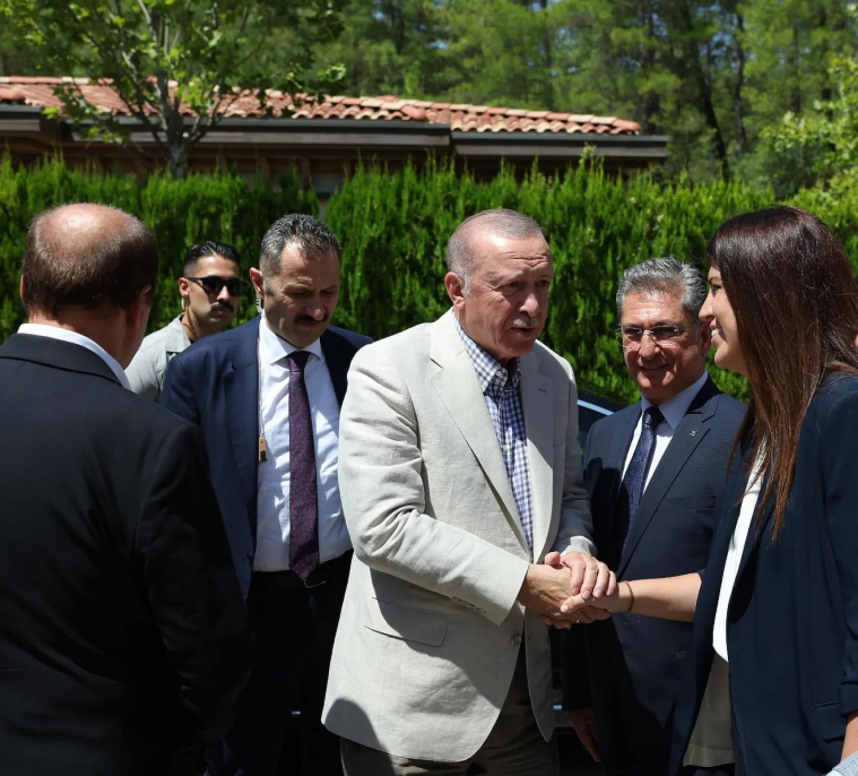 Cumhurbaşkanı Erdoğan Cuma Namazını Marmaris'te Kıldı