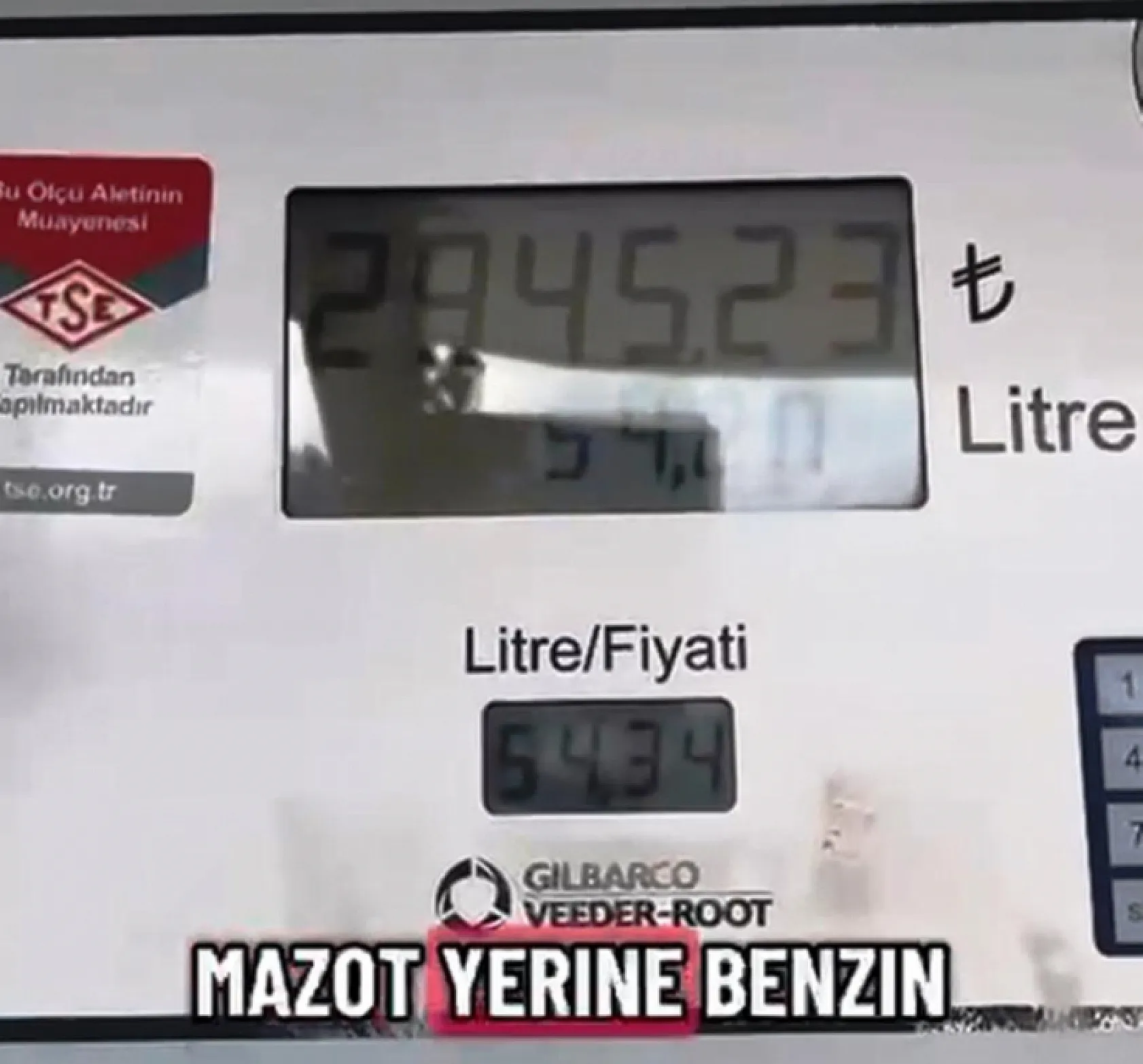 Akaryakıt istasyonunda sürücüye şok: Dizel araca benzin koydular