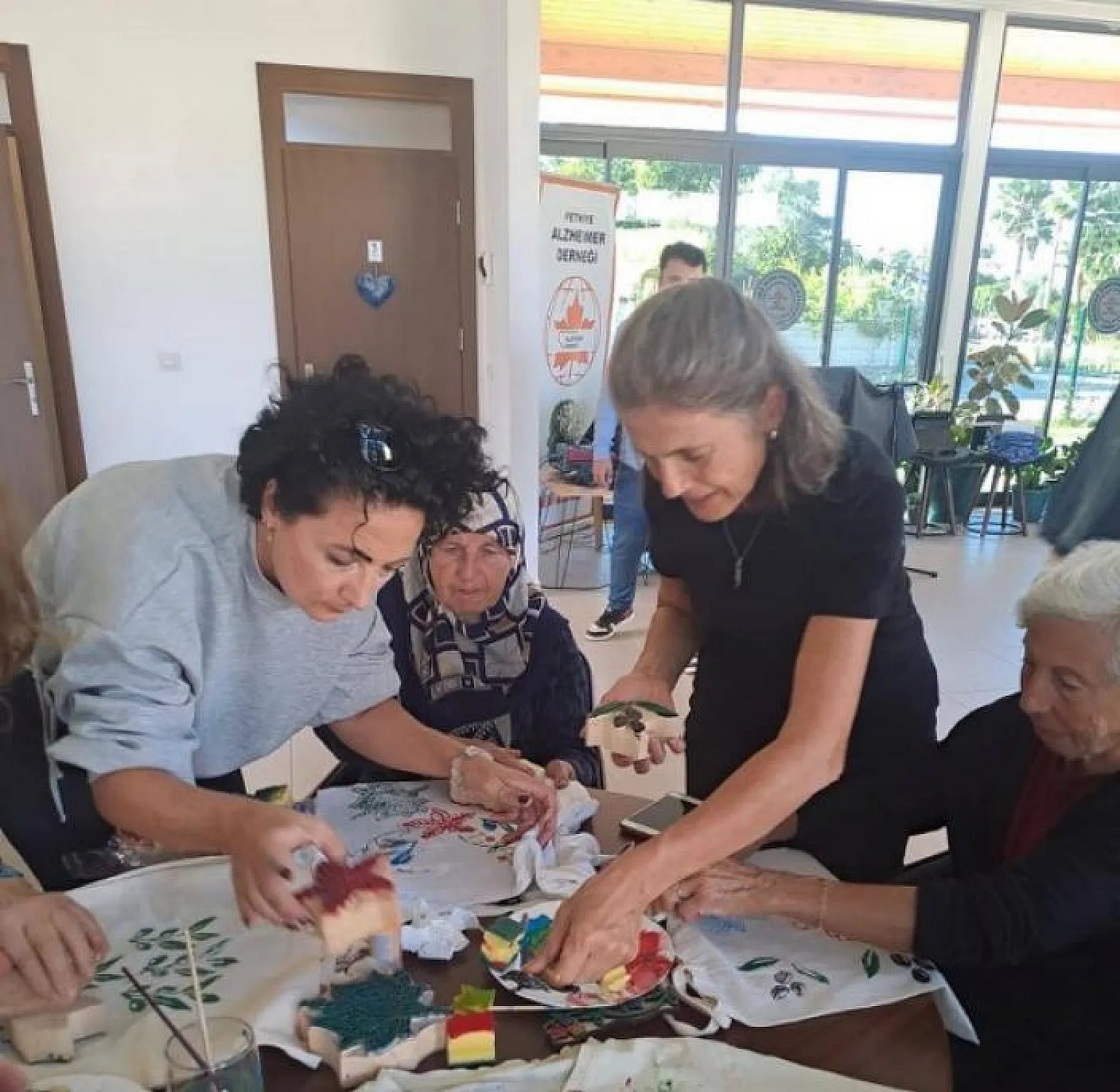 Alzheimer hastaları keyifli vakit geçirdiler
