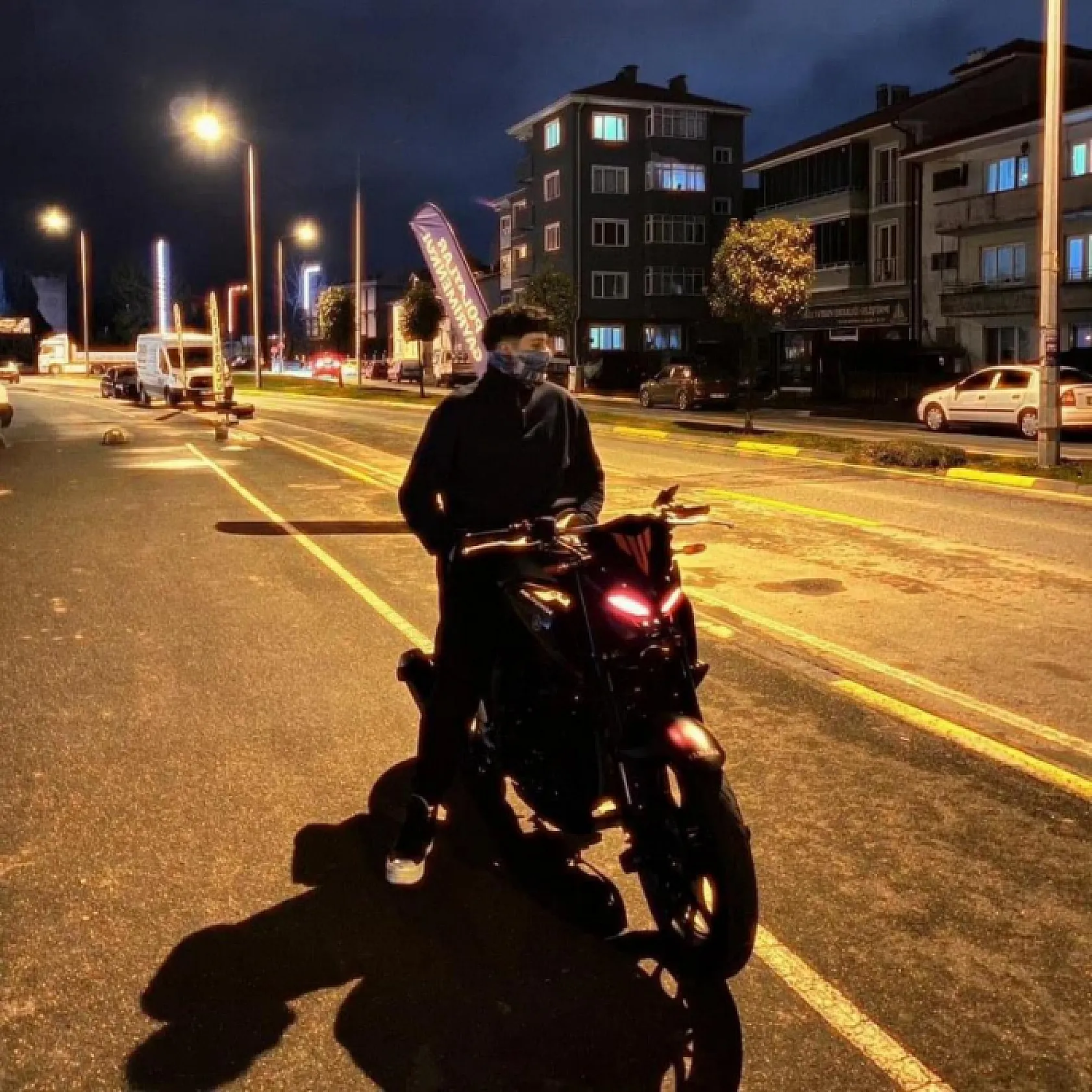Motosiklet tutkusu sonu oldu