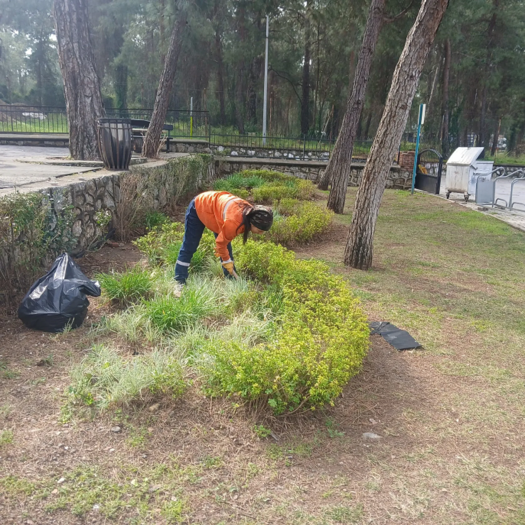 Park ve bahçeler bahara hazırlanıyor