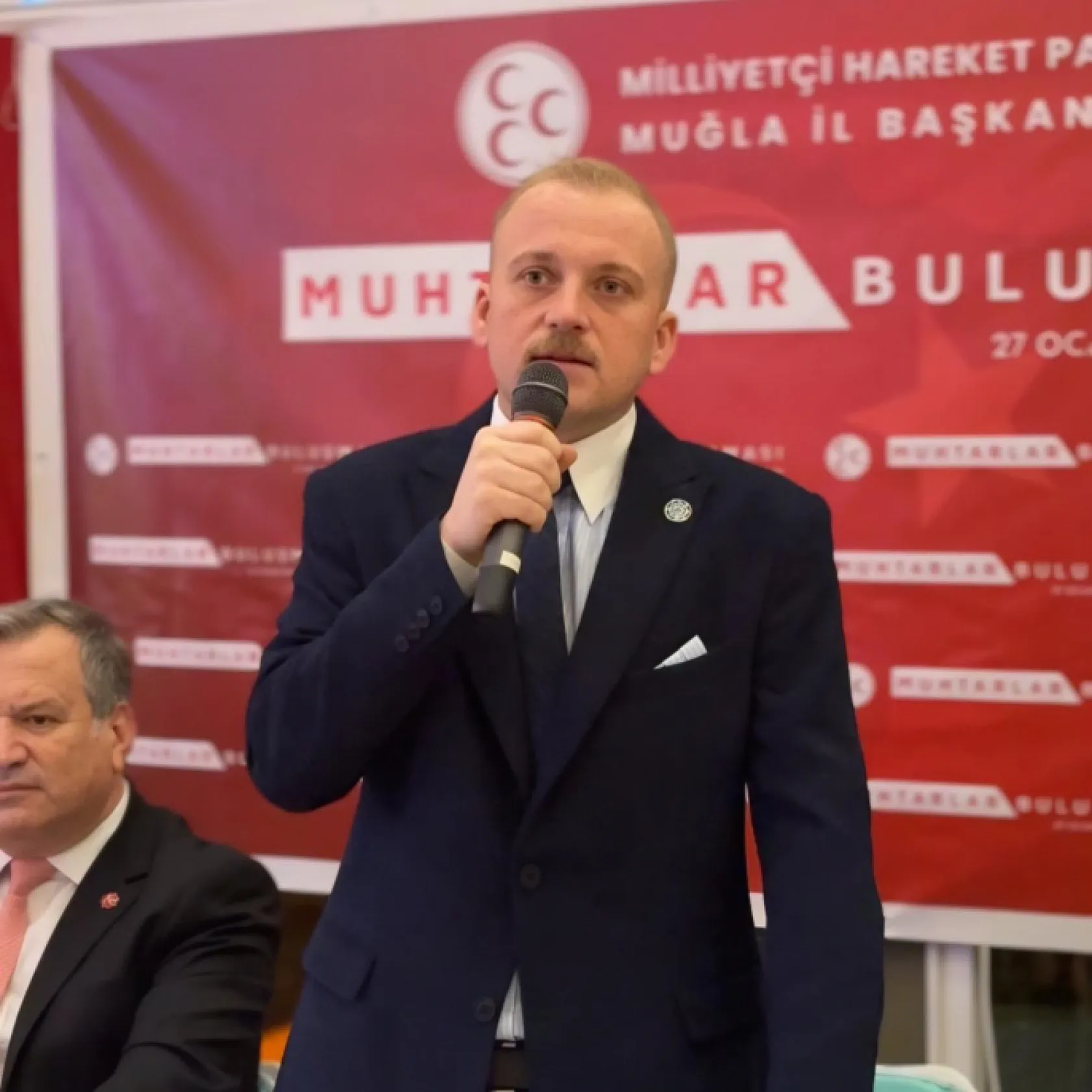 Burak Demirel'in Bodrum muhtarlar buluşmasına yoğun ilgi