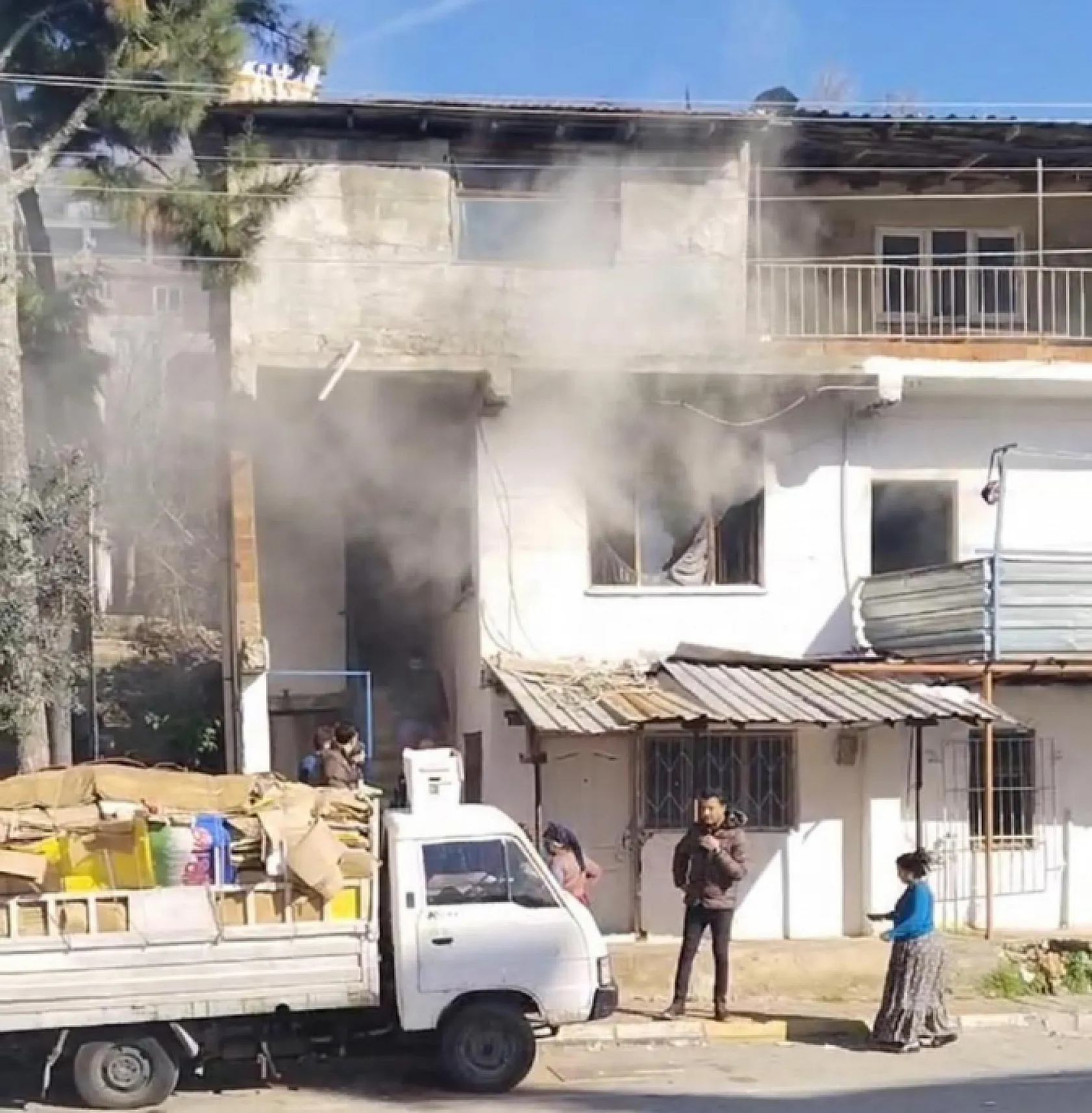 Yürekleri ağza getiren yangın