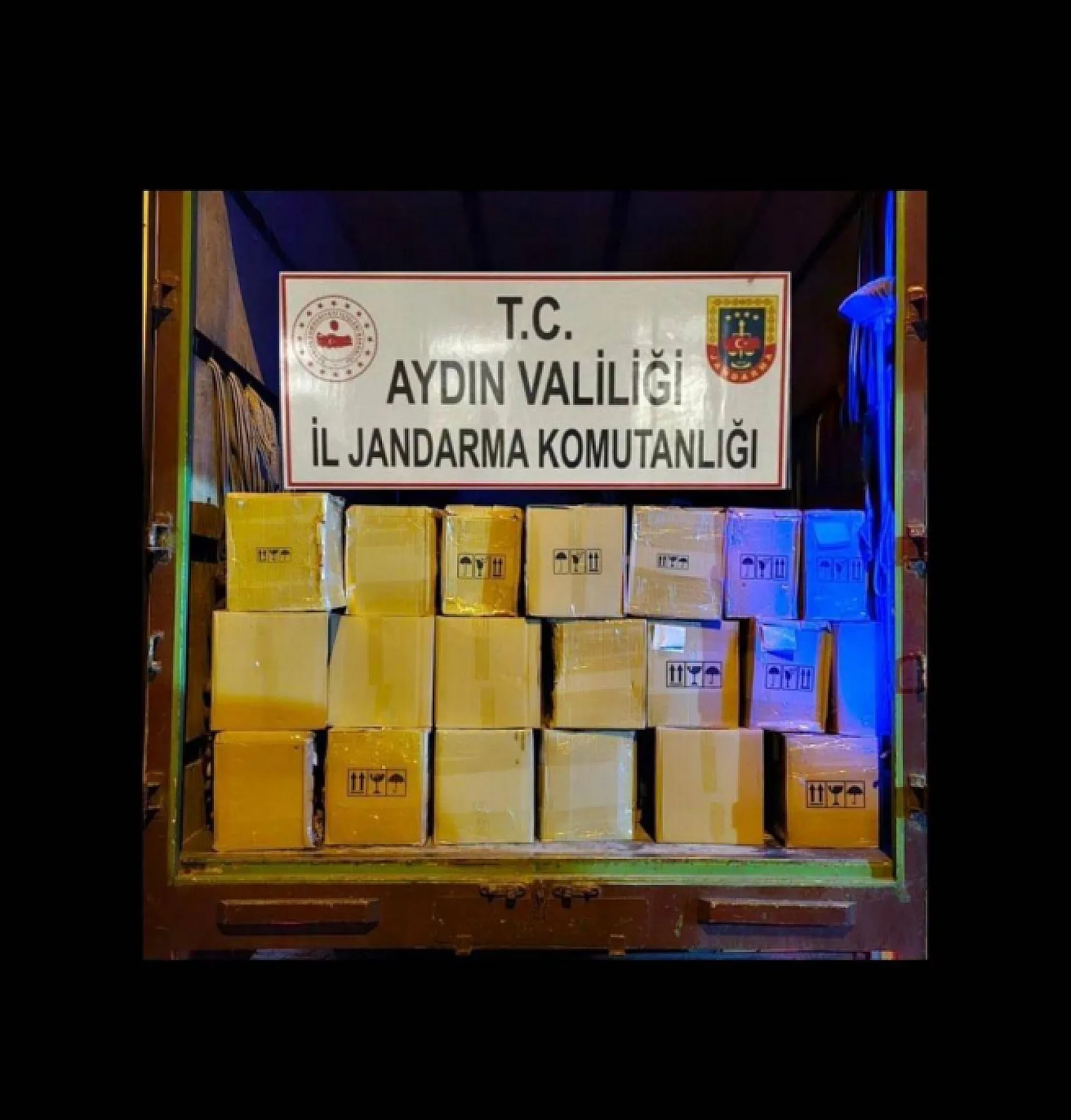 Piyasa değeri 1 milyon TL olan zeytinyağı ele geçirildi