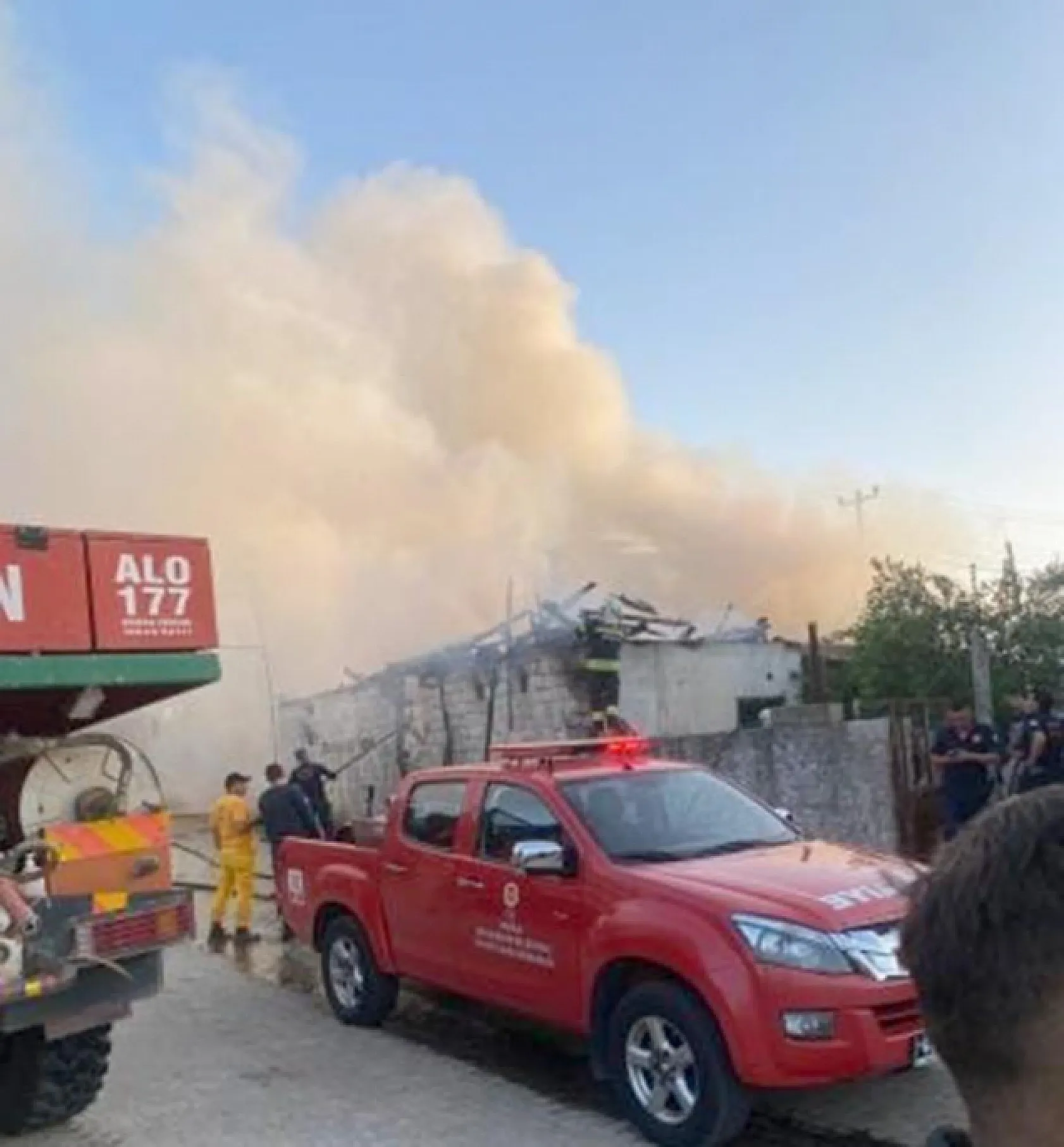 Muğla'da korkutan yangın