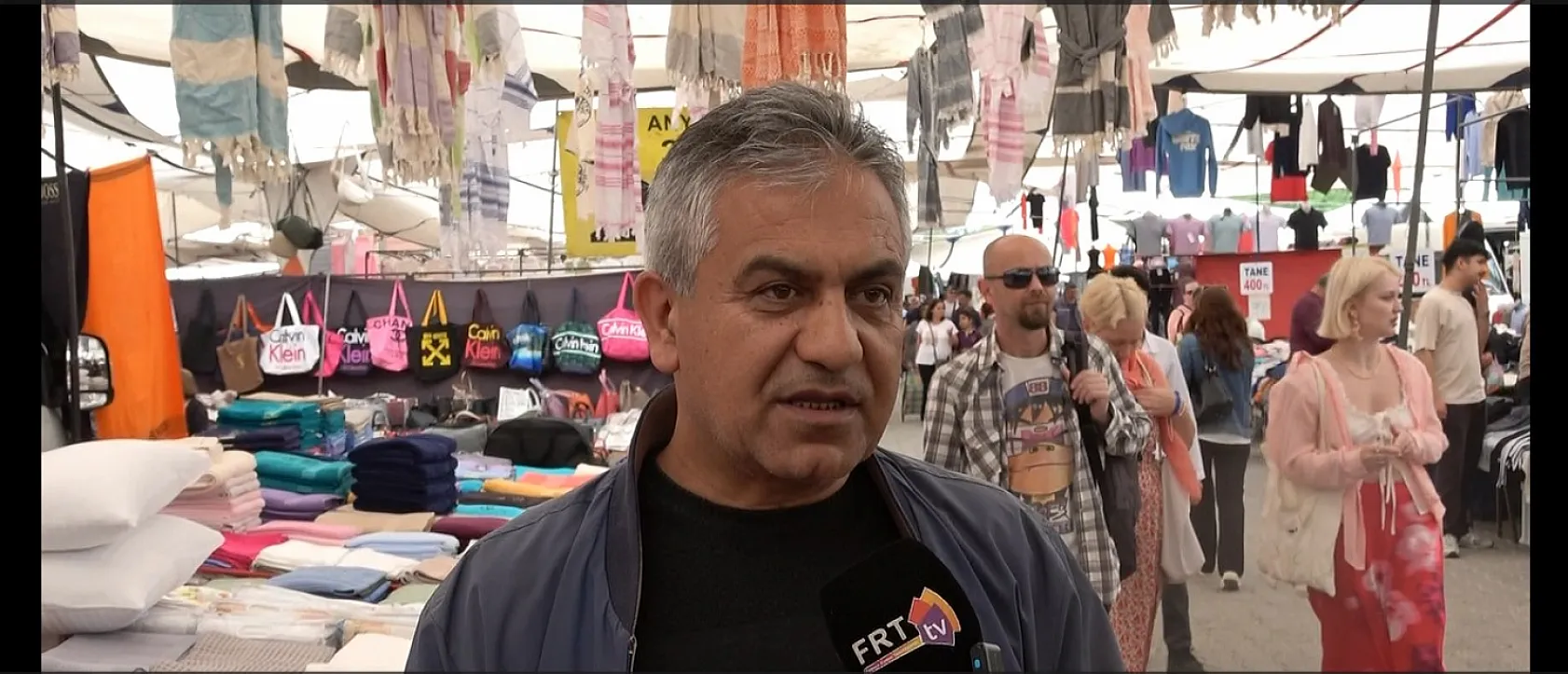 Fethiye Salı pazarında yabancı misafir yoğunluğu