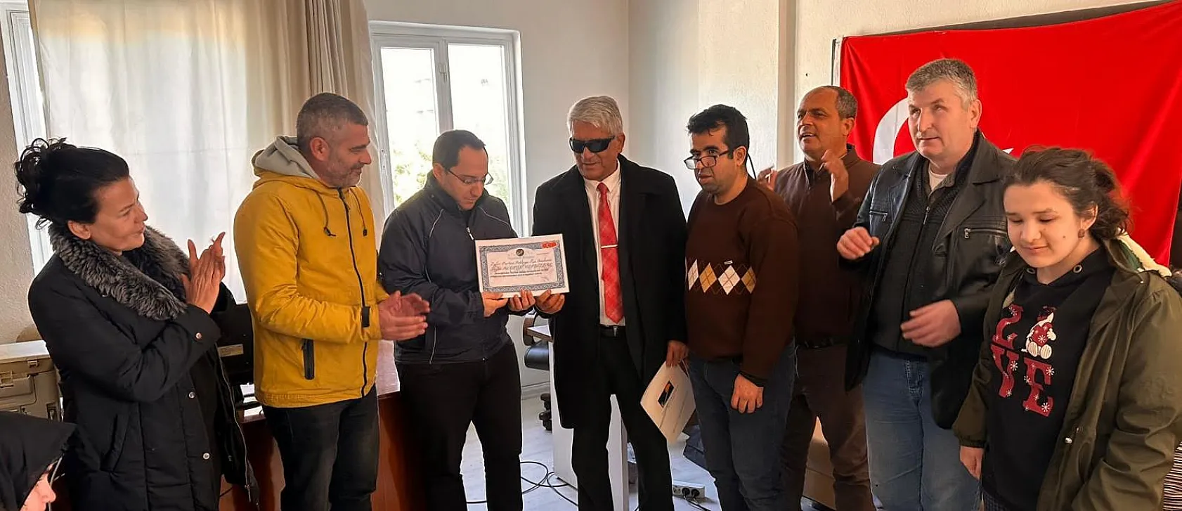 Beyaz Baston Görme Engelliler Haftası'nda Kahvaltı Programı Düzenlendi