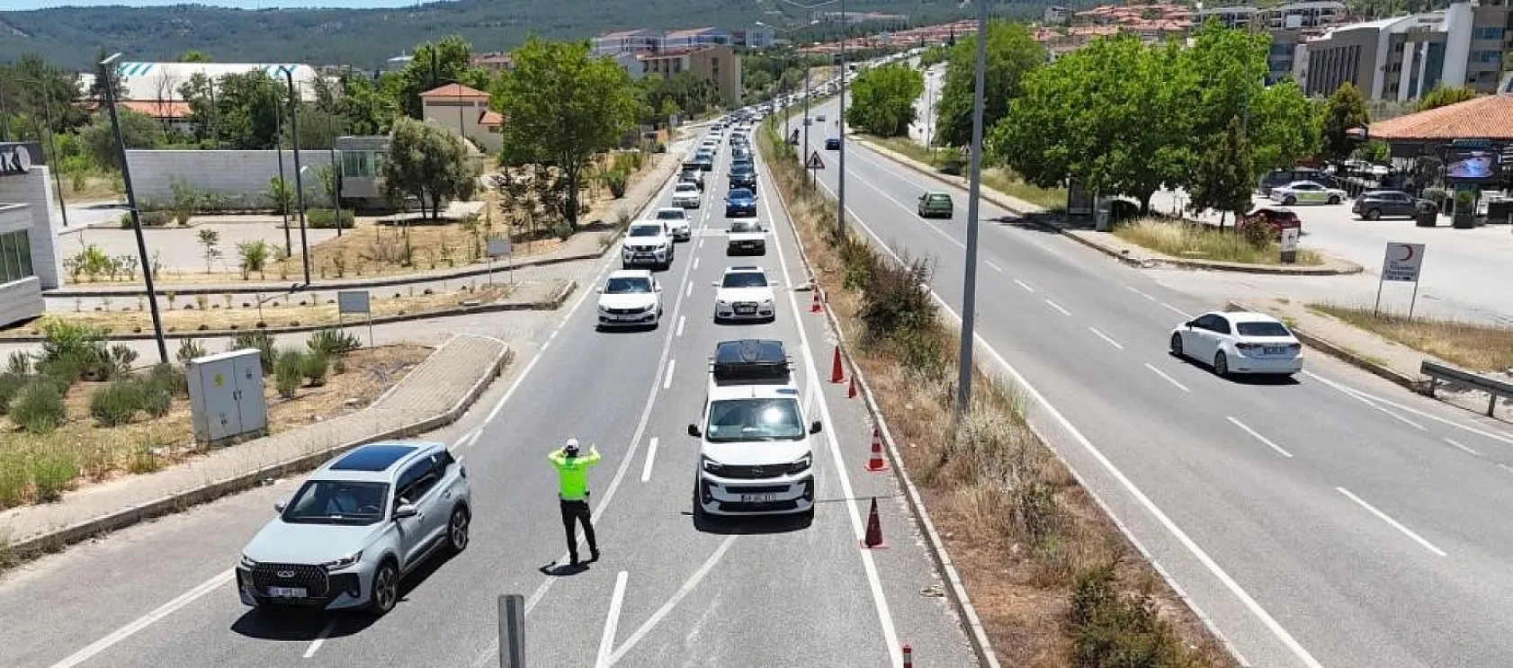 Muğla'da 9 günlük Bayram mesaisinde 37 bin araç kontrol edildi