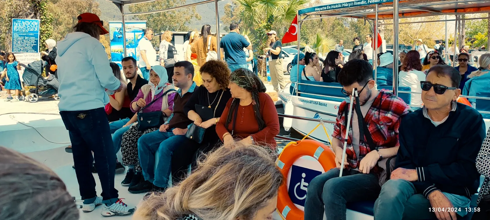 Akyaka Azmak'ta Engelliler İçin Bayram Coşkusu