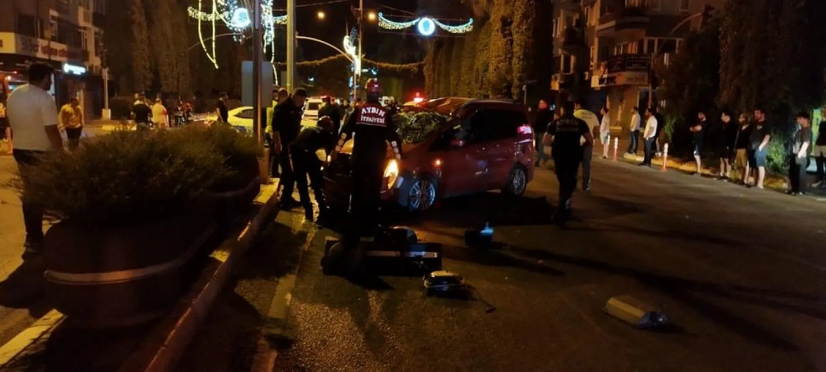 Feci trafik kazası: 2 yaralı