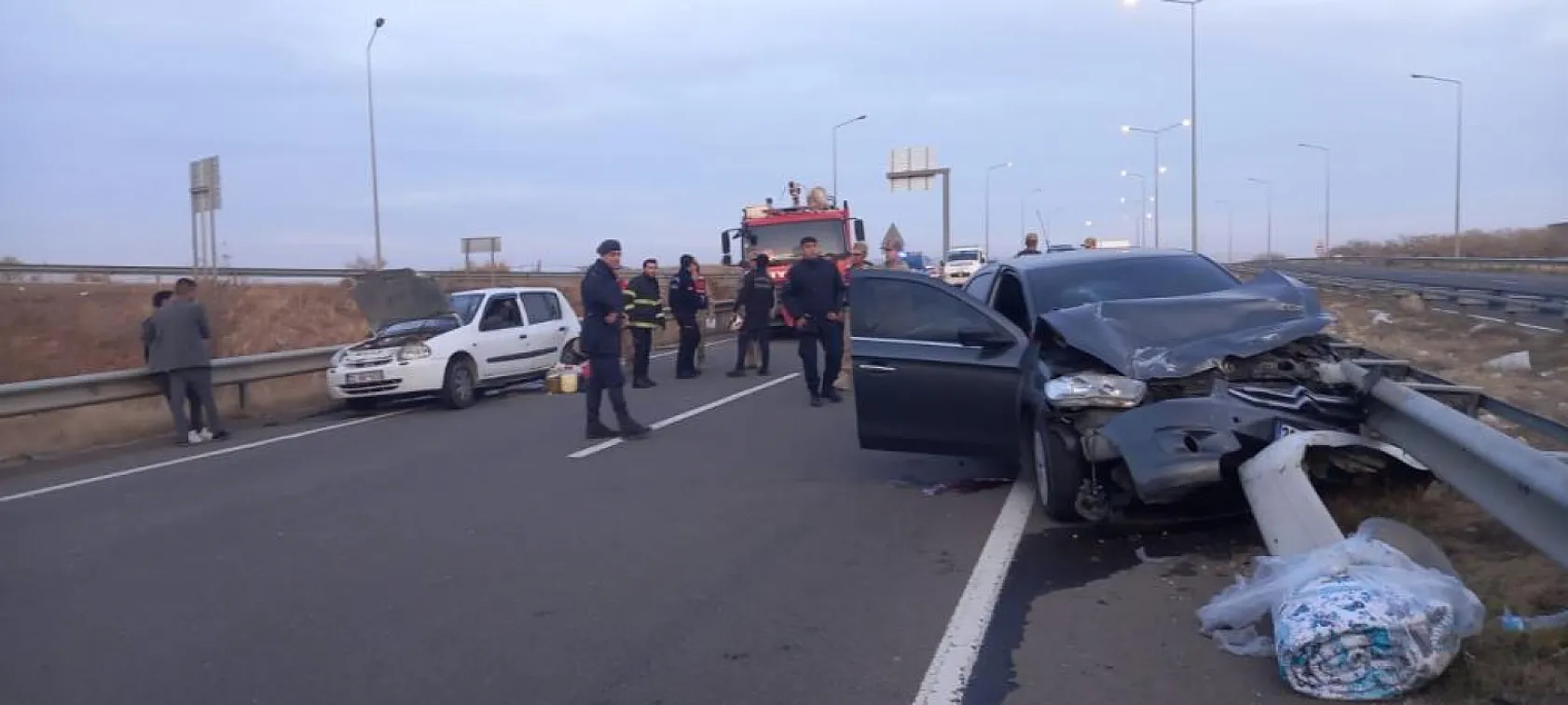 Feci trafik kazası: 6 yaralı
