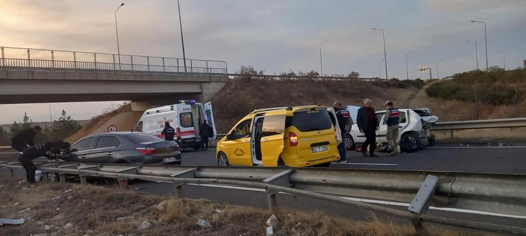 Feci trafik kazası: 6 yaralı