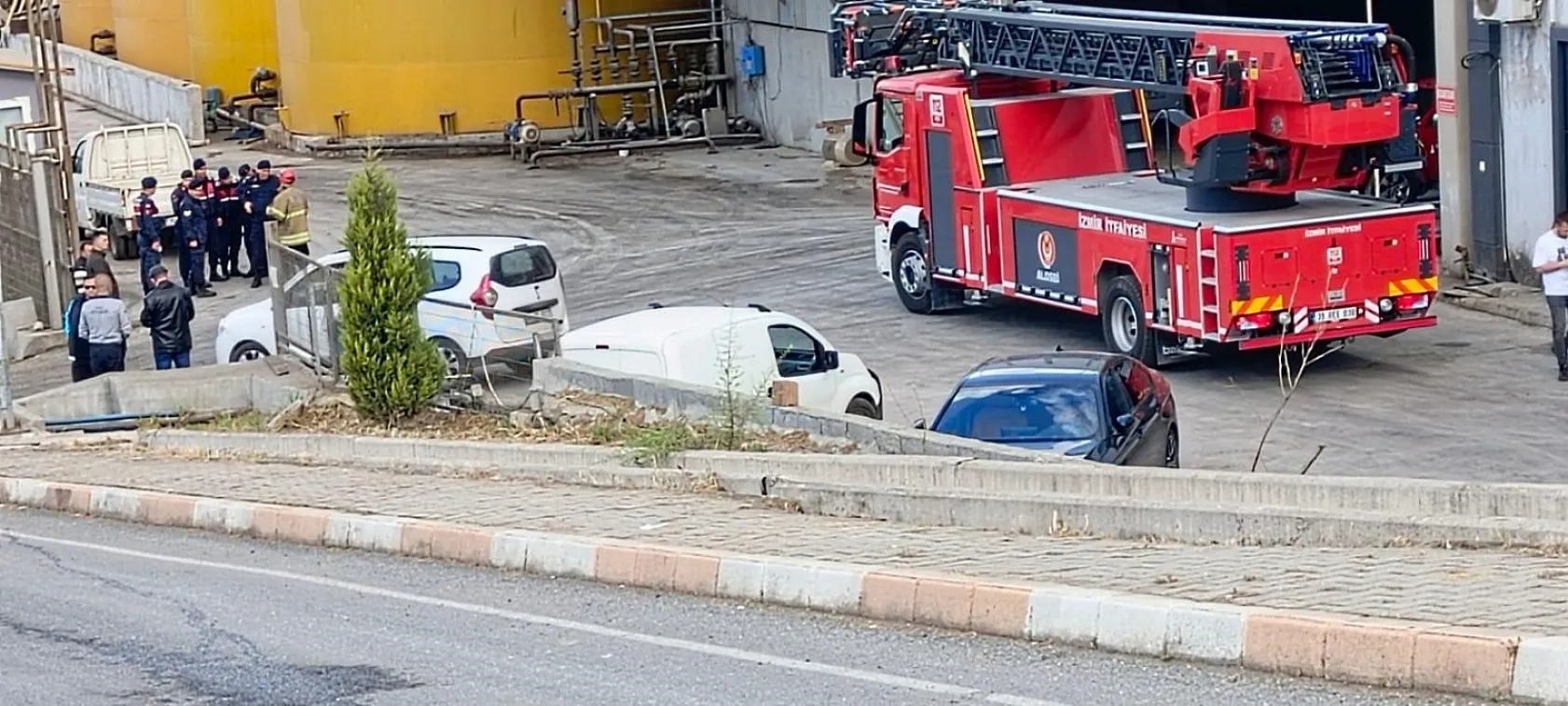 Fabrikada patlama: 1 ölü, 4 ağır yaralı