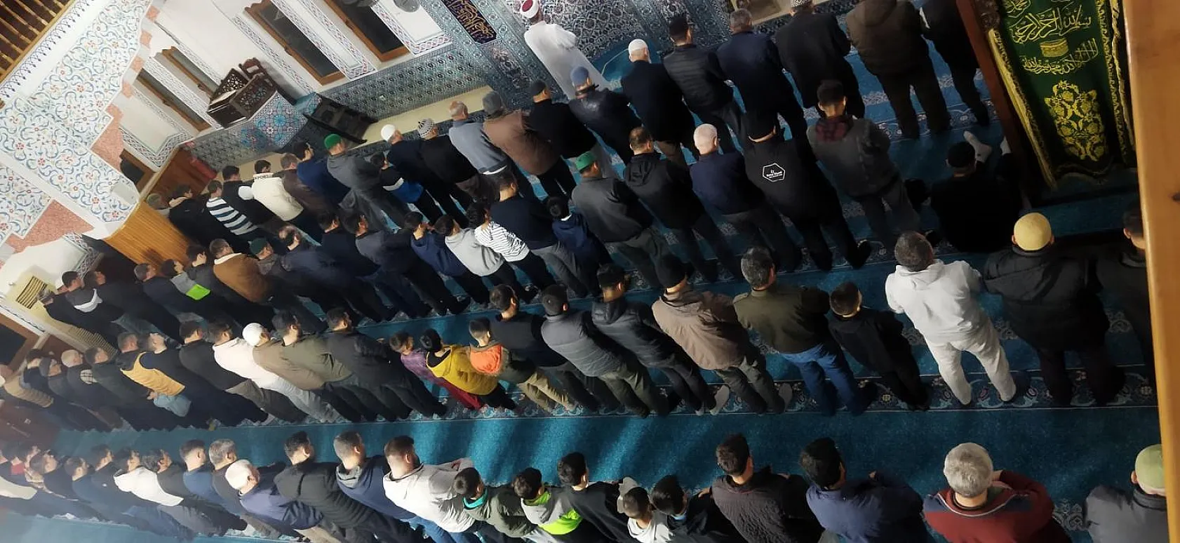 Miraç Kandili'nde Camiler Doldu