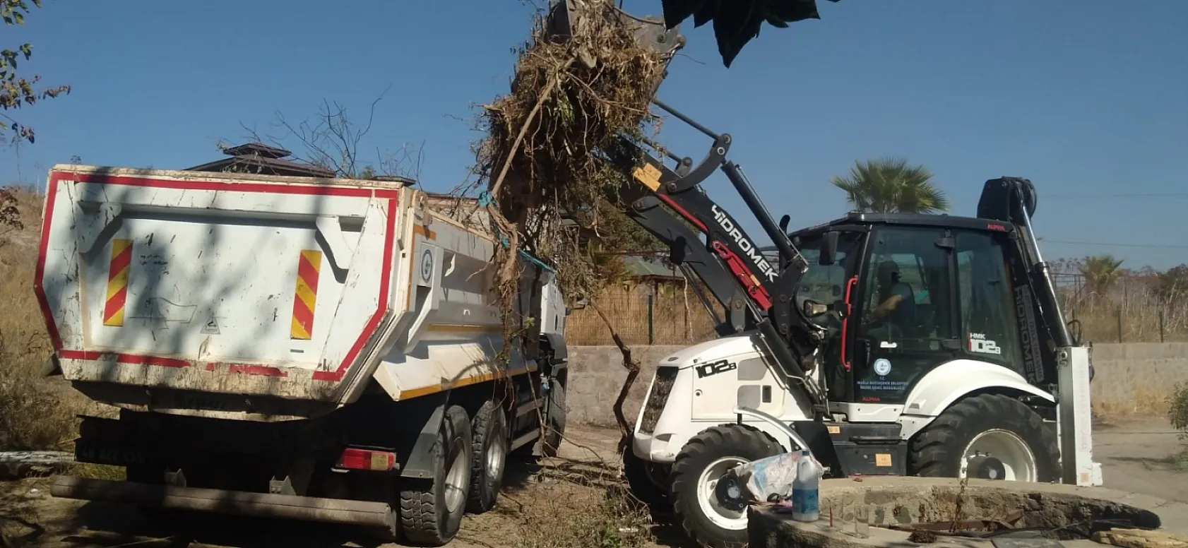 Bodrum'un Dereleri Temizleniyor